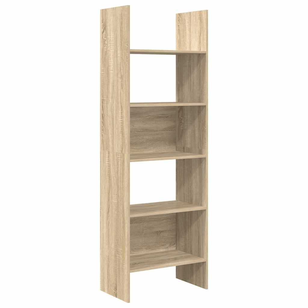vidaXL Bücherregal Bücherregal Sonoma-Eiche 60x35x180 cm günstig online kaufen