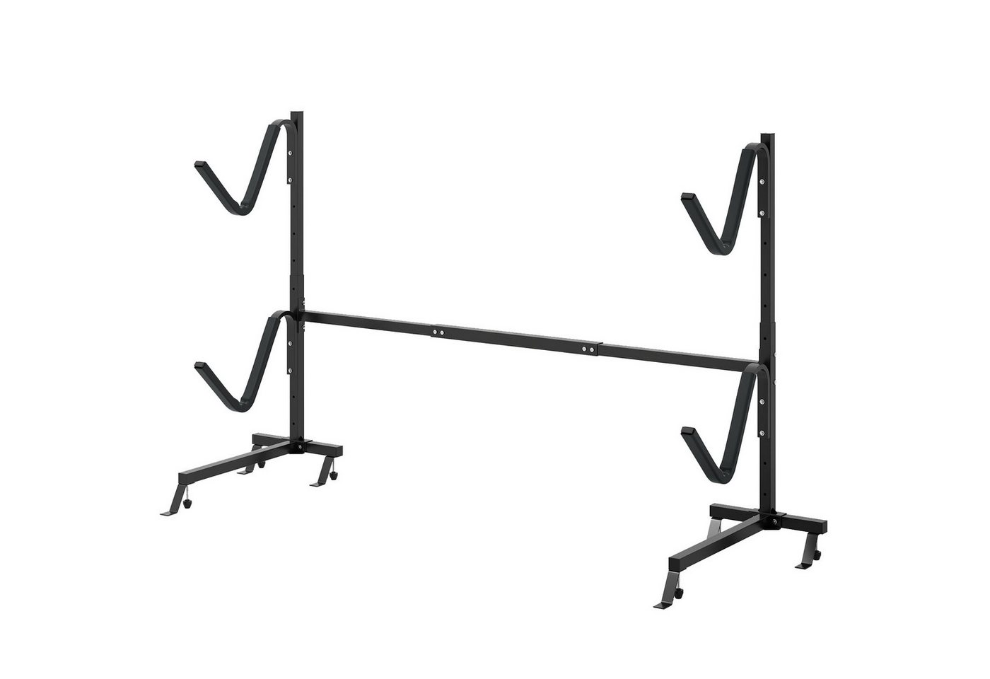 COSTWAY Einerkajak, Halterung freistehend, Kajak Aufbewahrungsregal, 80 kg