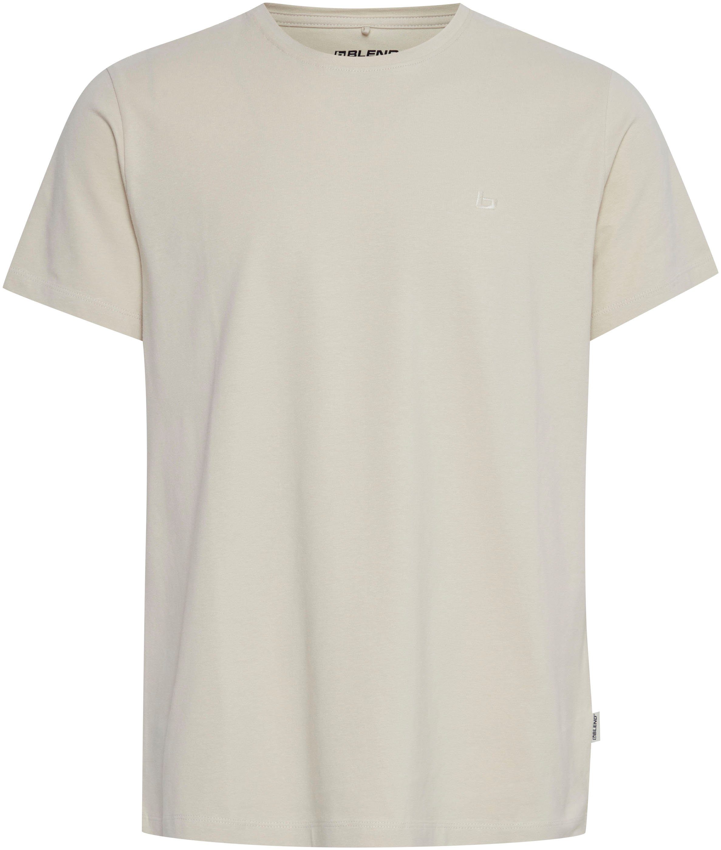 Blend BHDinton BL grey T-shirt 2-in-1-Langarmshirt crew