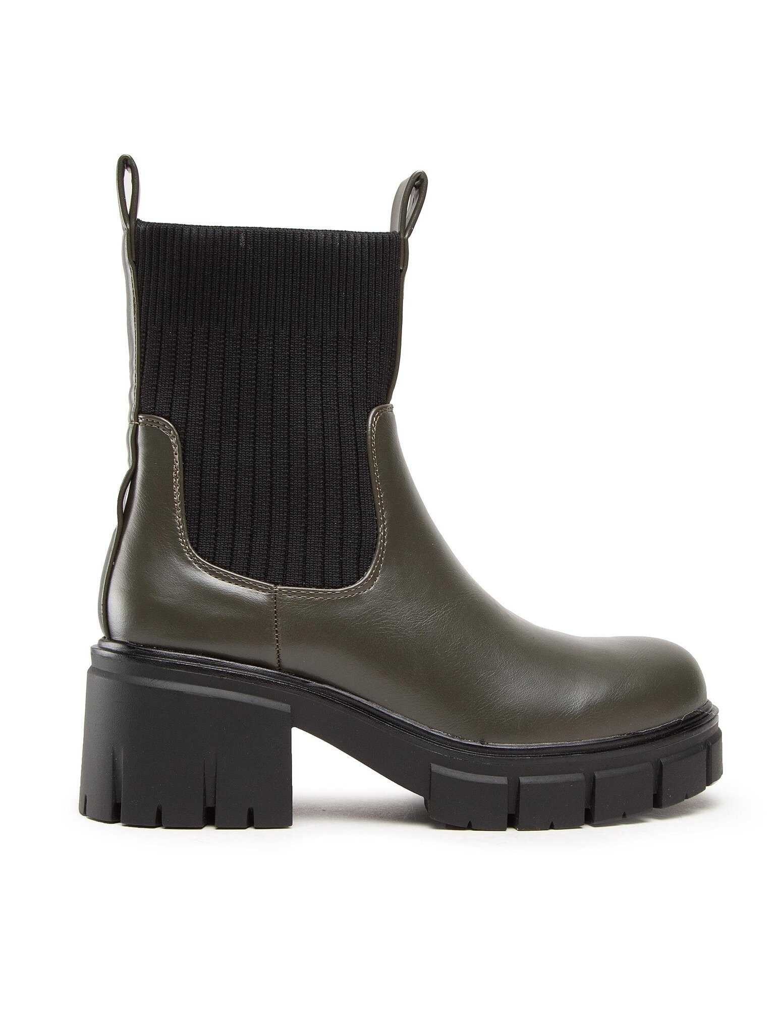 DeeZee Stiefeletten ZAL90101-1 Dark Green Stiefelette