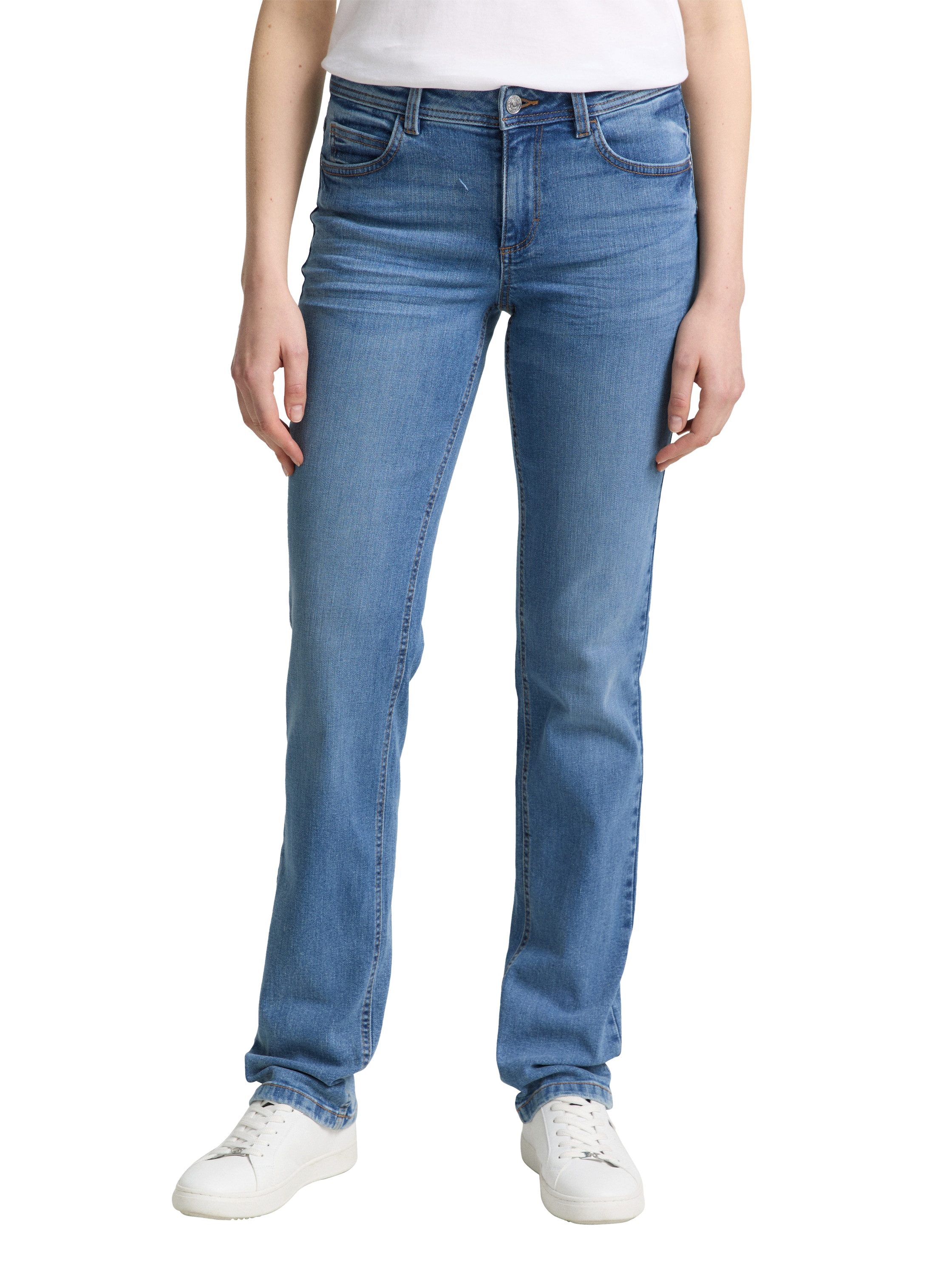 TOM TAILOR Straight-Jeans Alexa Straight in 5-Pocket-Form