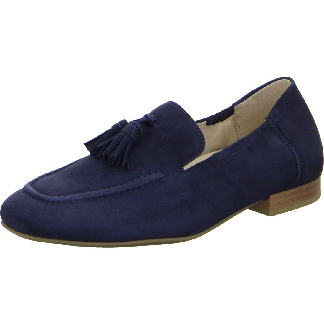 Ara Ara Schuhe, Slipper Lyon - Rauleder Damen Slipper blau 048276