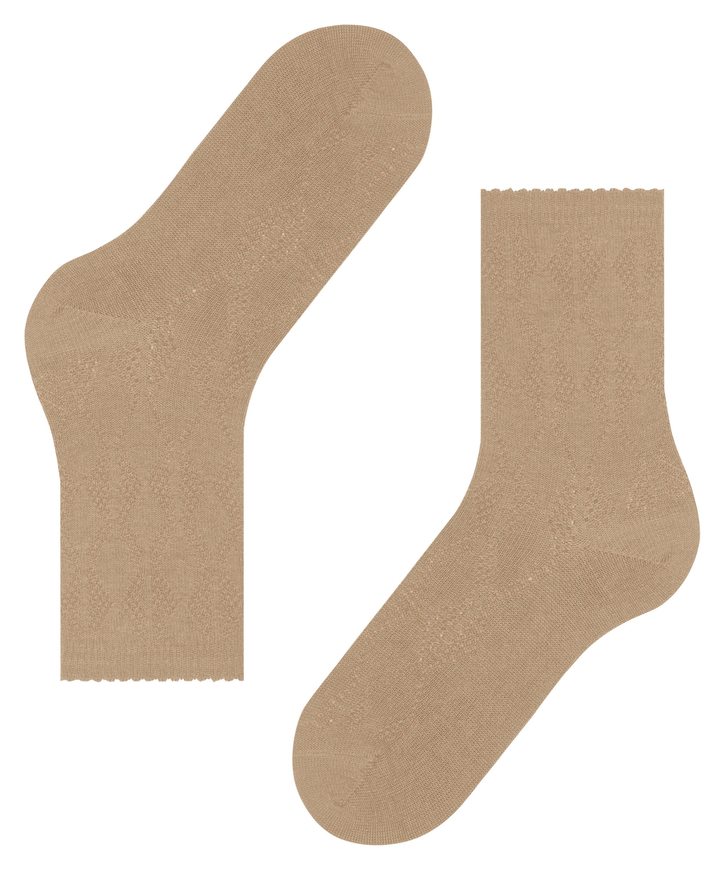 Socken Vibe FALKE (4086) dune (1-Paar) Argyle