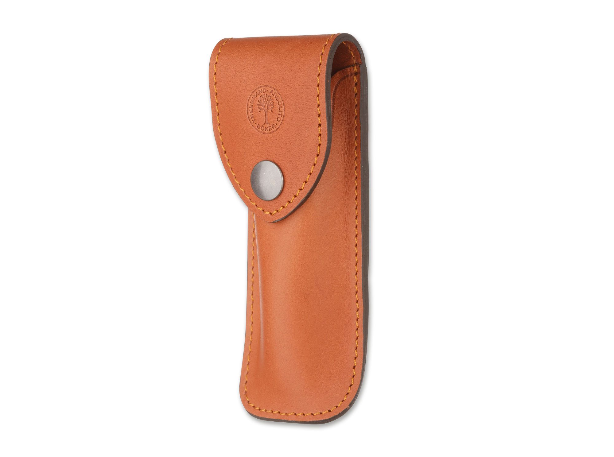 Böker Manufaktur Solingen Taschenmesser Etui Französisches Leder-Etui Braun Groß