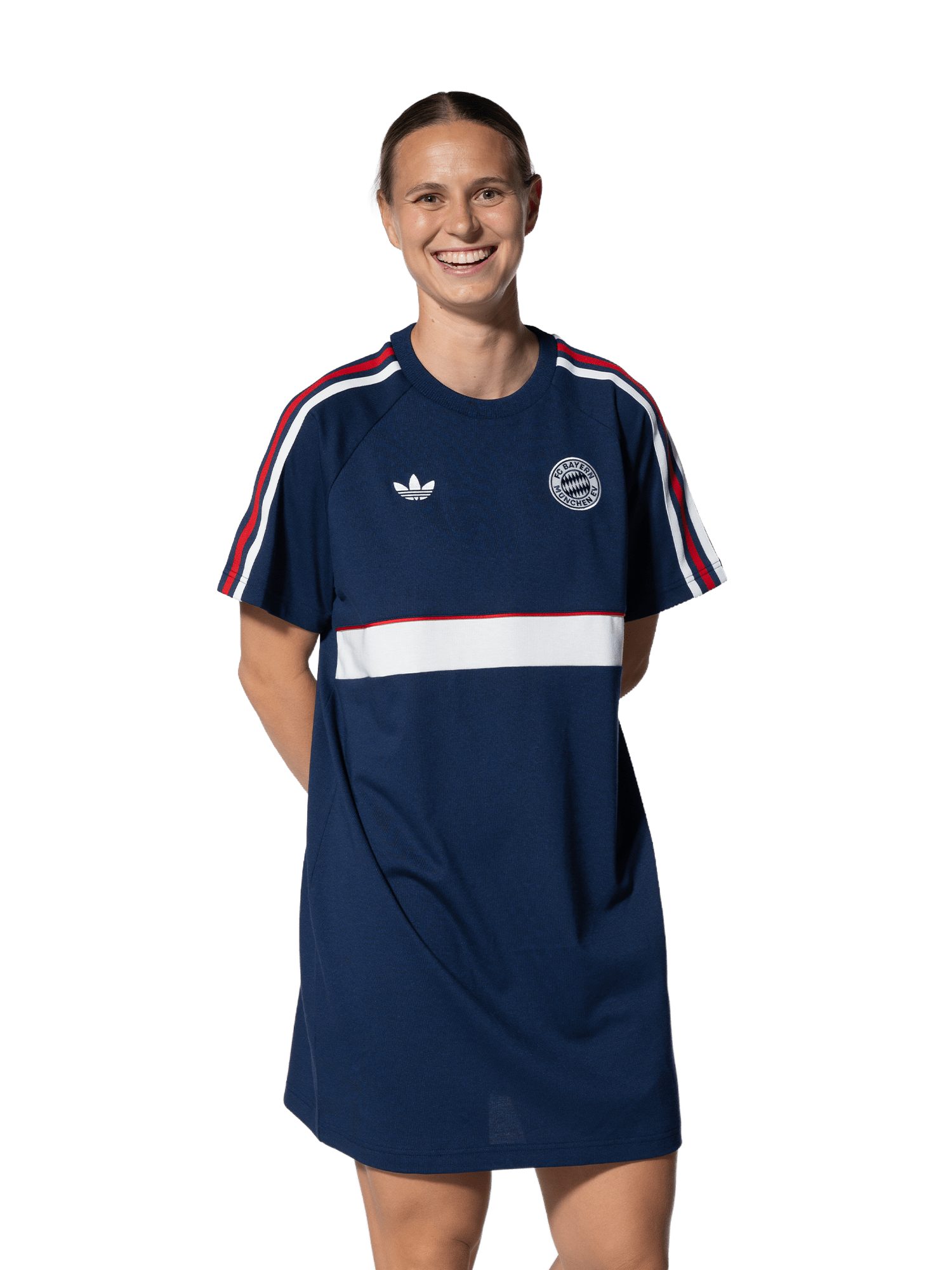 adidas Performance Shirtkleid FC Bayern München, Kleid Away, Damen, Navy