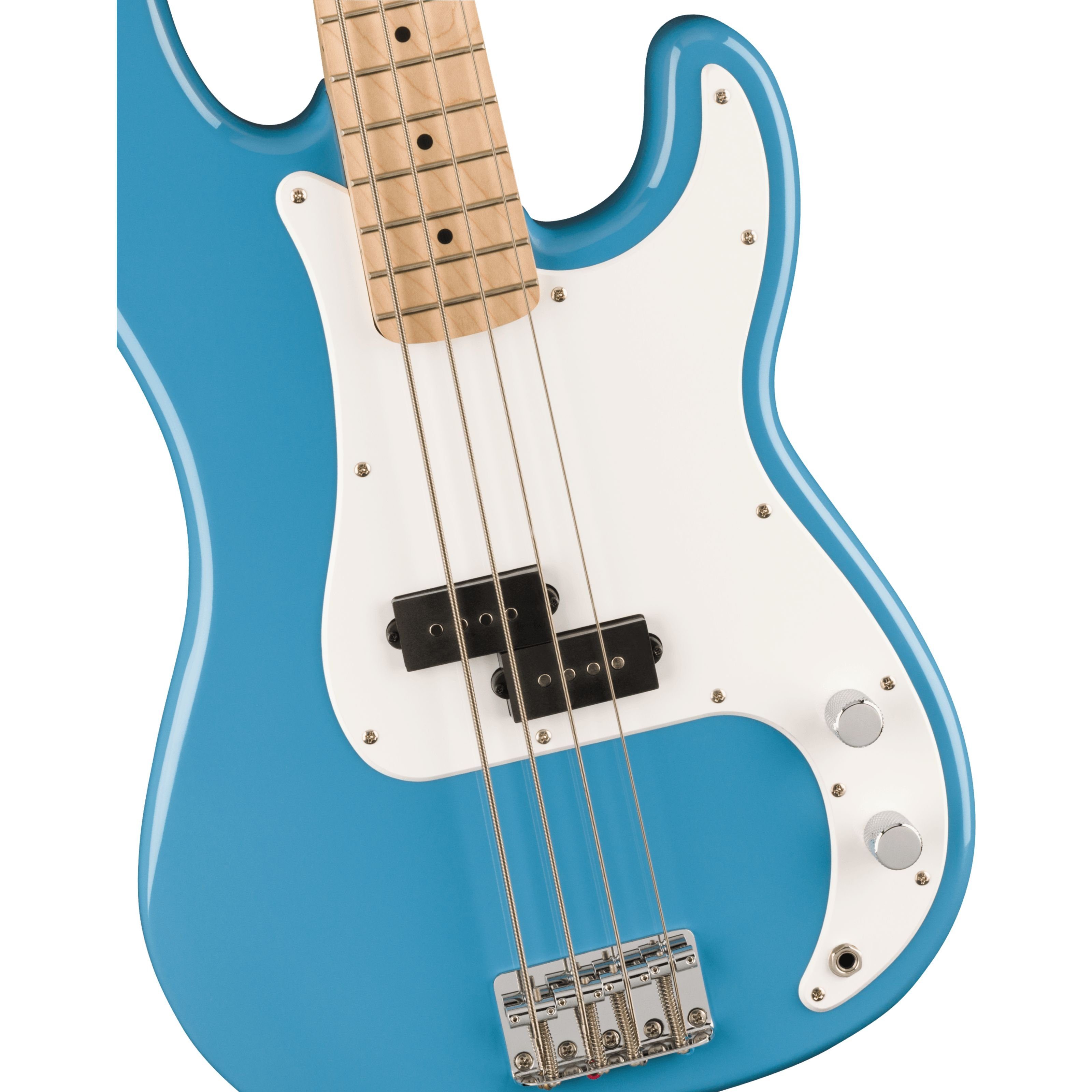 Squier E-Bass, E-Bässe, 4-Saiter E-Bässe, Sonic P-Bass MN California Blue - E-Bass