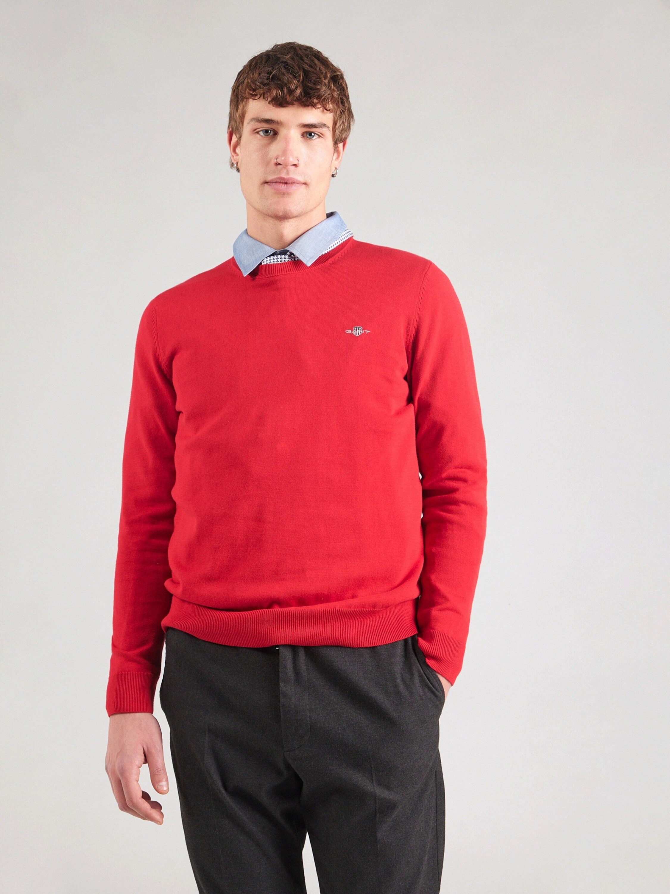 Gant Rundhalspullover Classic (1-tlg)
