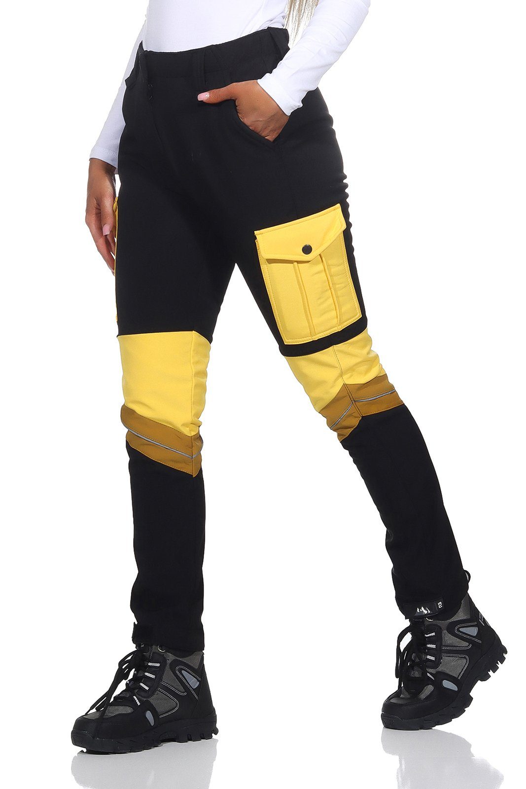 Rock Creek Softshellhose Damen Outdoor Wanderhose D-483