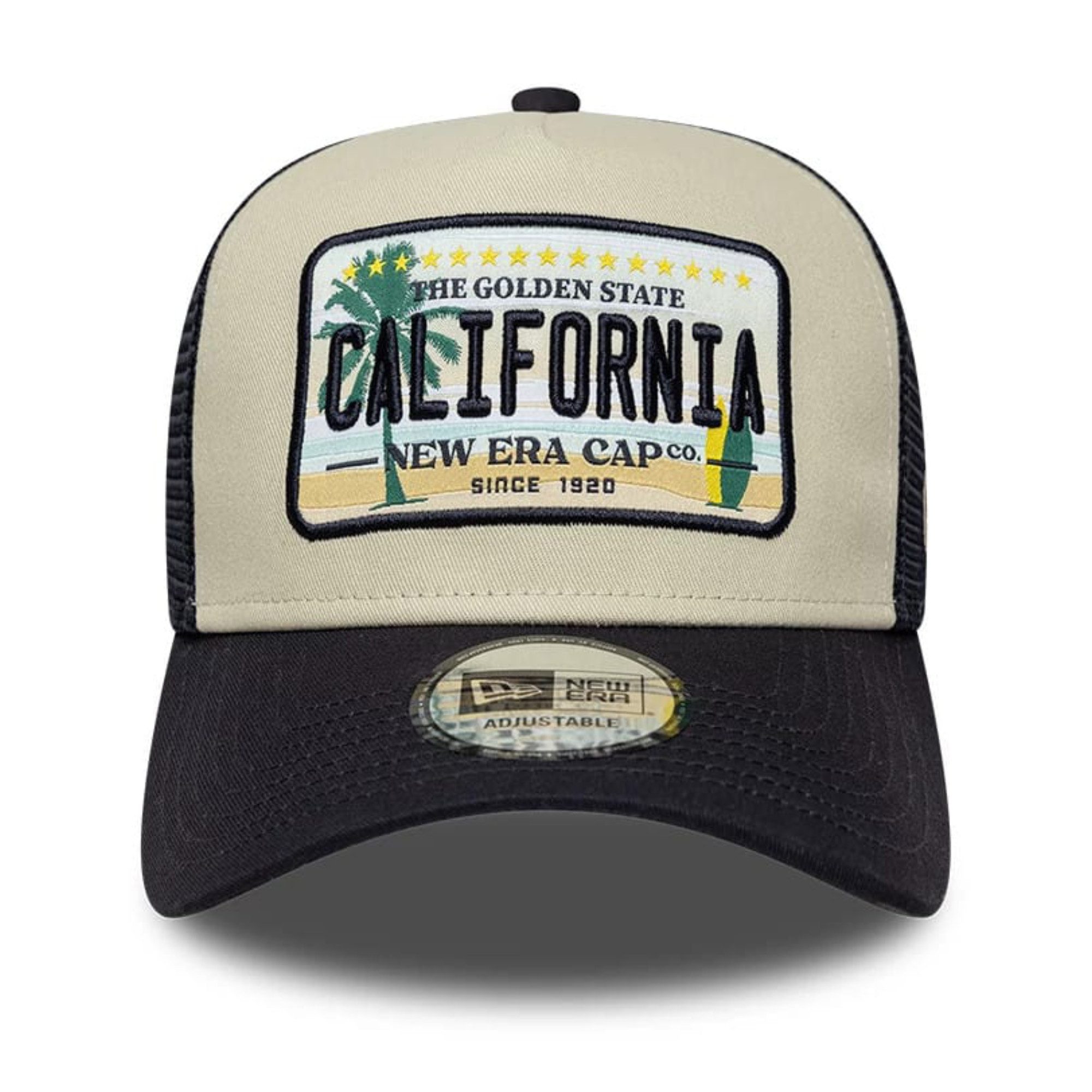 New Era Baseball Cap Licence Plate 9FORTY A-Frame Trucker Cap Navy – Bild 3 von 5
