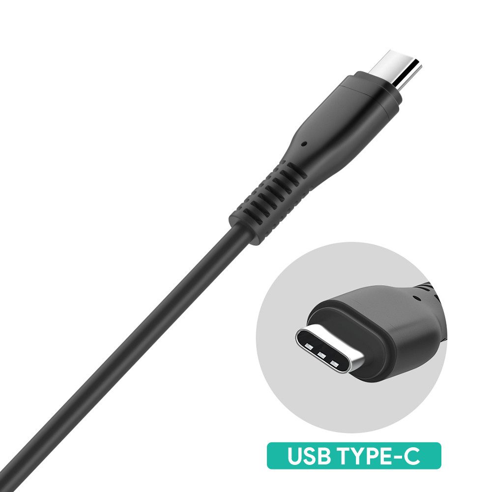 HKY 65W 45W USB C für HP Chromebook 14,Elitebook,Probook 650 G4,Pavilion Notebook-Netzteil (Envy X360 15-ds000,Spectre x2 x360, Chromebook 11 G4 EE /11 G6 EE) – Bild 5 von 5