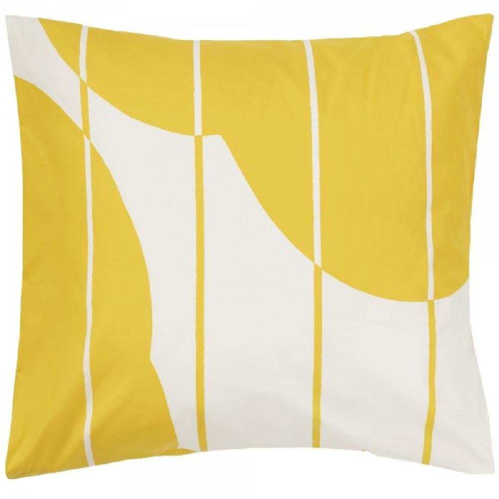 Bettwäsche Kopfkissenbezug Vesi Unikko Spring Yellow Ecru (80x80cm),  Marimekko
