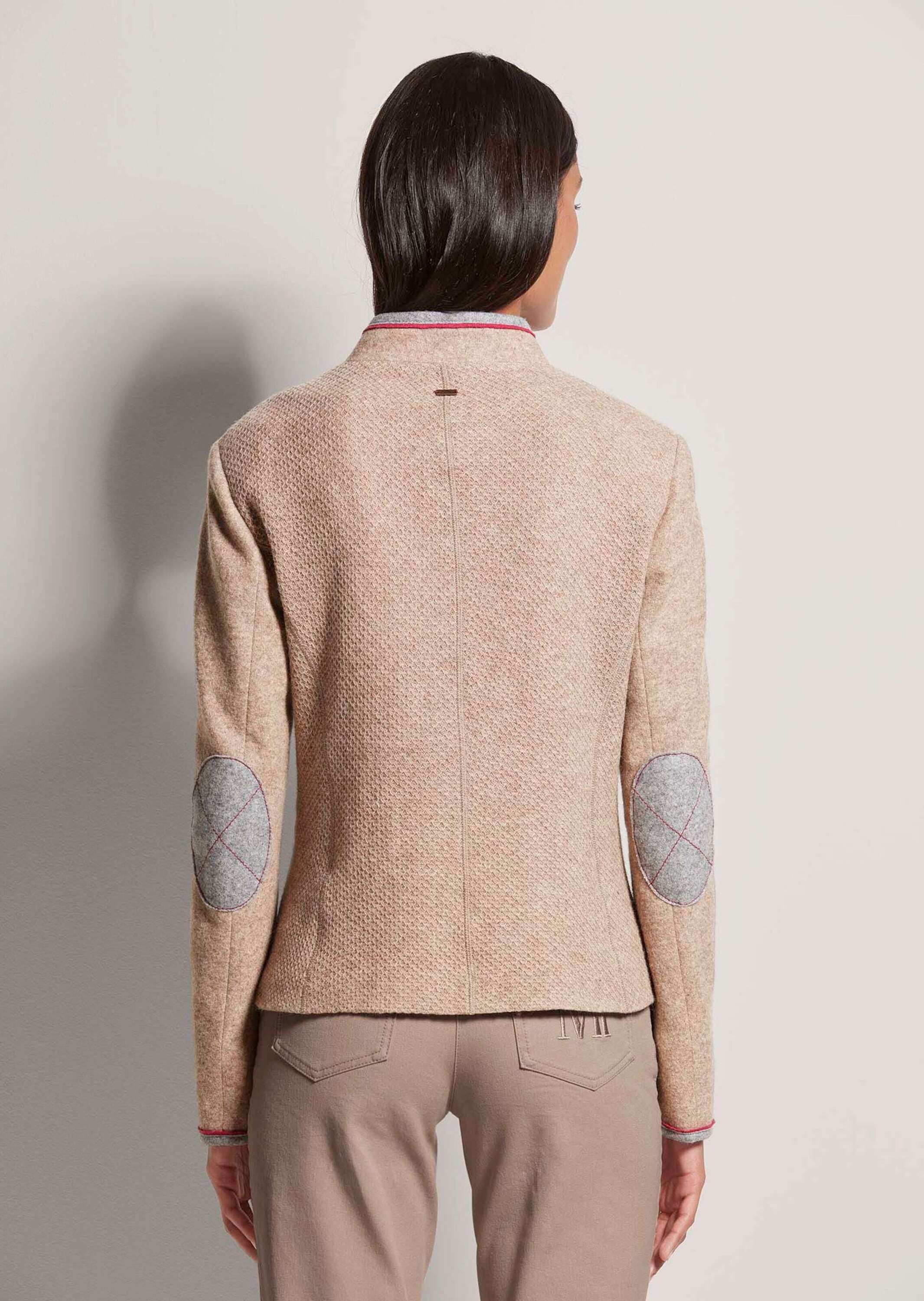 MADELEINE Kurzblazer Kurzer Blazer mit Wolle