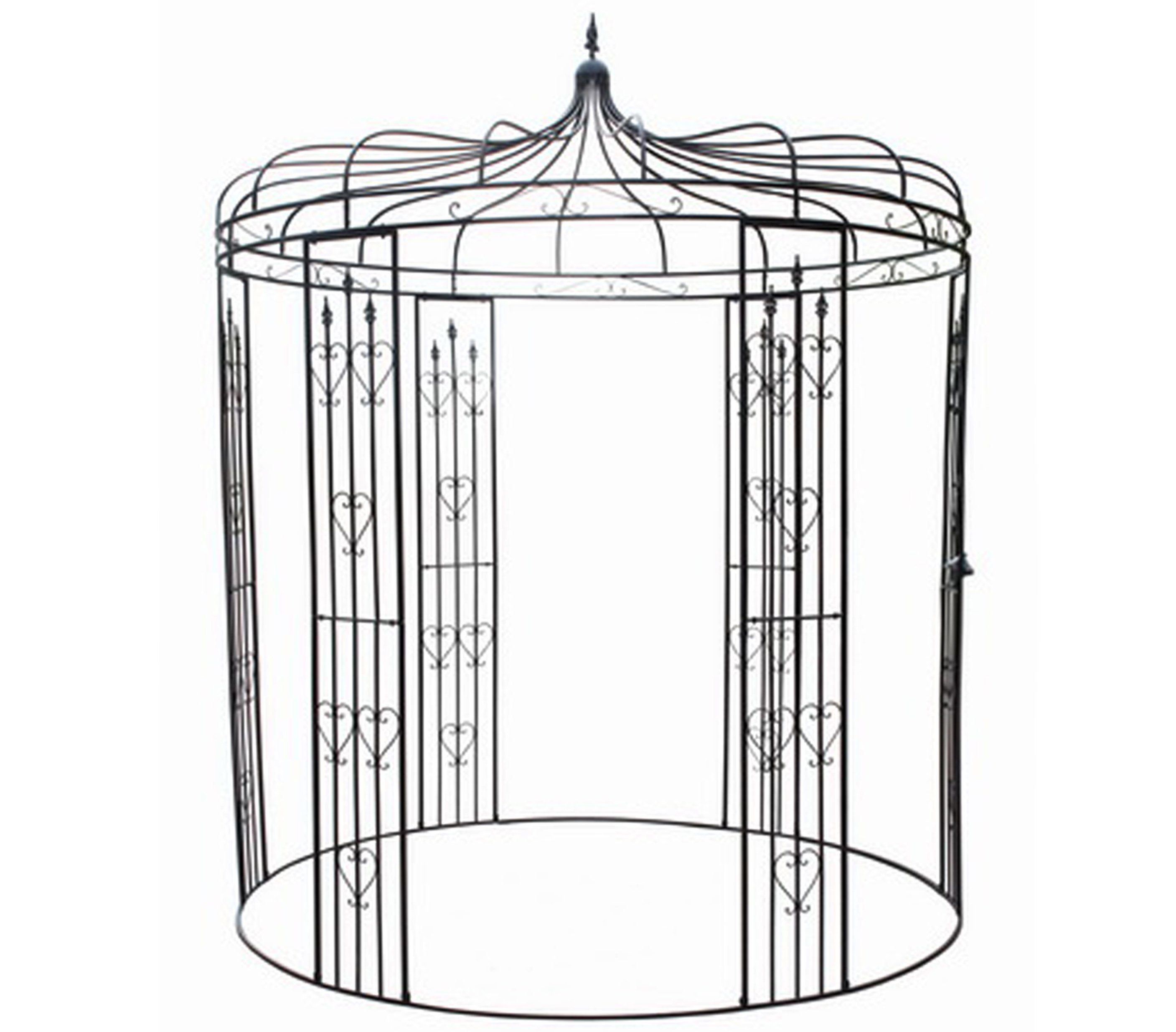 Dehner Rosenbogen Pavillon Heart, 271 x günstig online kaufen