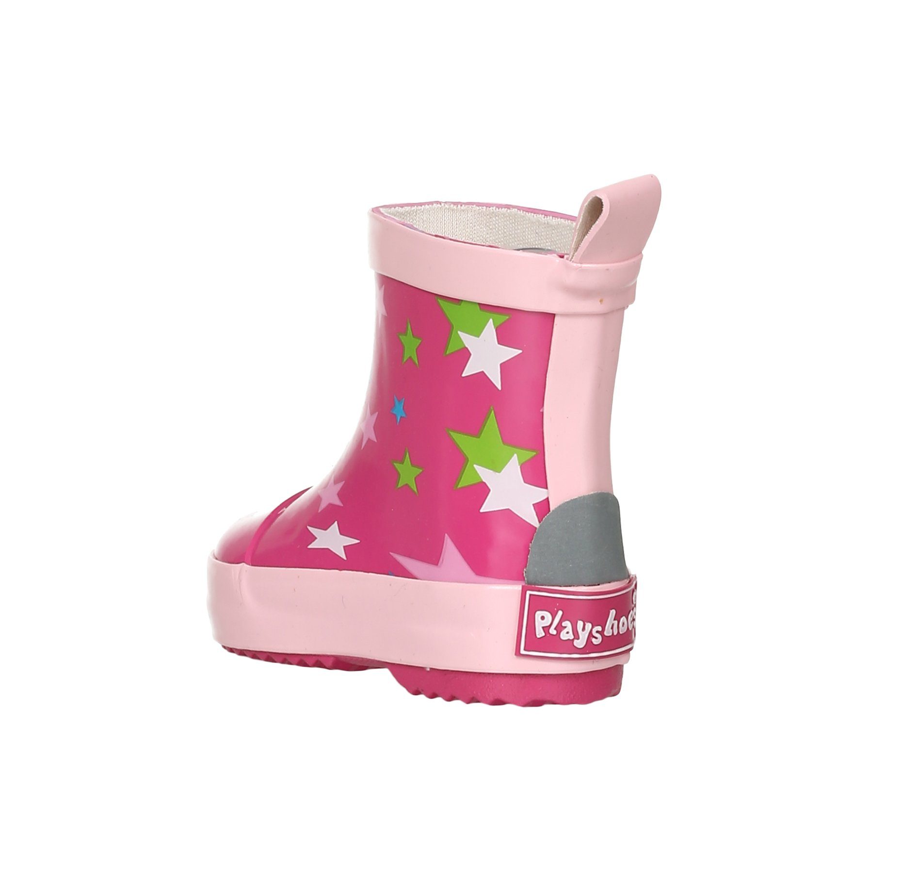 pink Gummistiefel Halbschaft Playshoes Sterne Gummistiefel