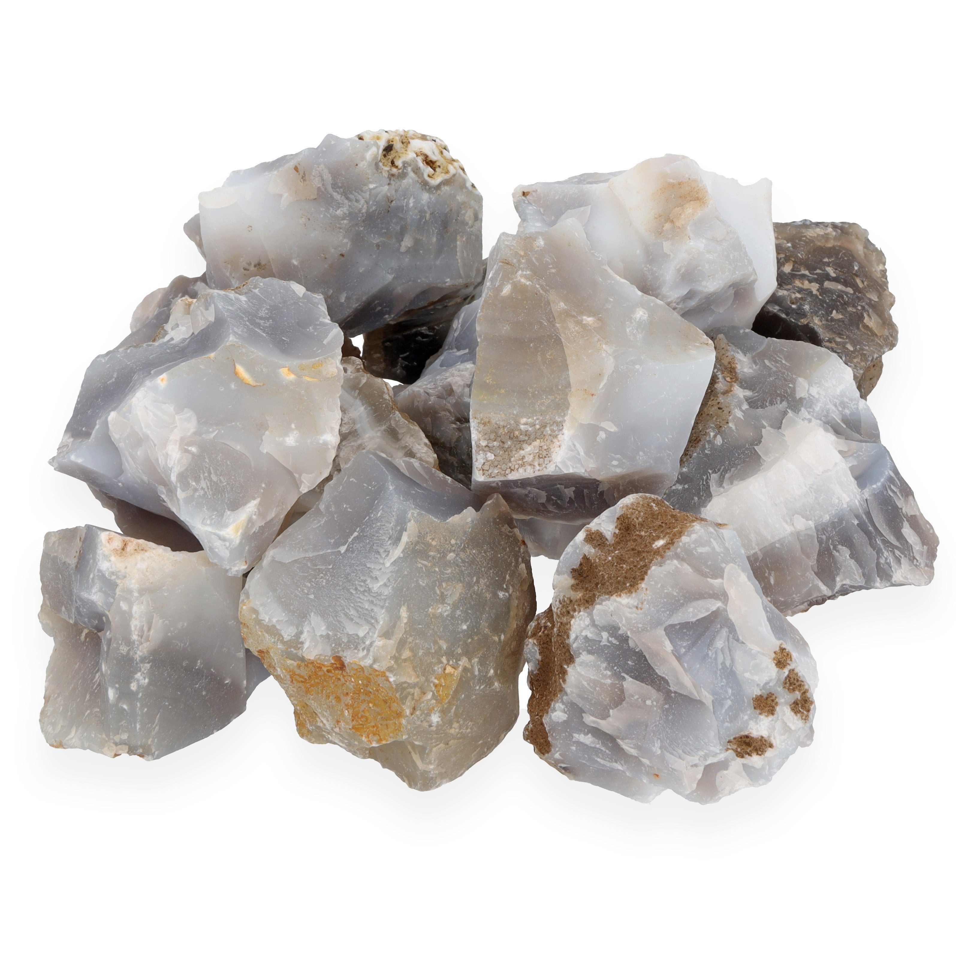 Lebensquelle Plus Edelstein Achat, natur Wassersteine
