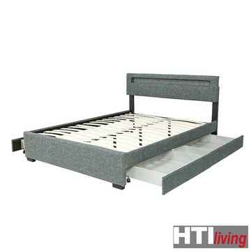 HTI-Living Bett Bett 180 x 200 cm Jara (1-tlg., 1x Bett Jara inkl. Lattenrost, ohne Matratze), Bettgestell inkl. Lattenrost