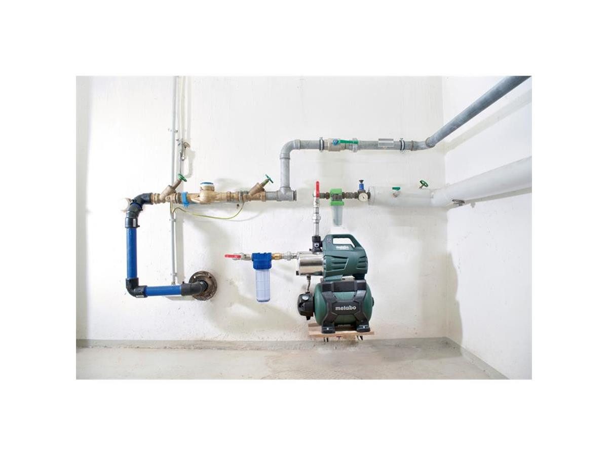 metabo Hauswasserwerk HWW 6000/25 Inox, Für die Gartenbewässerung mit 1 bis 3 Regnern – Bild 2 von 5