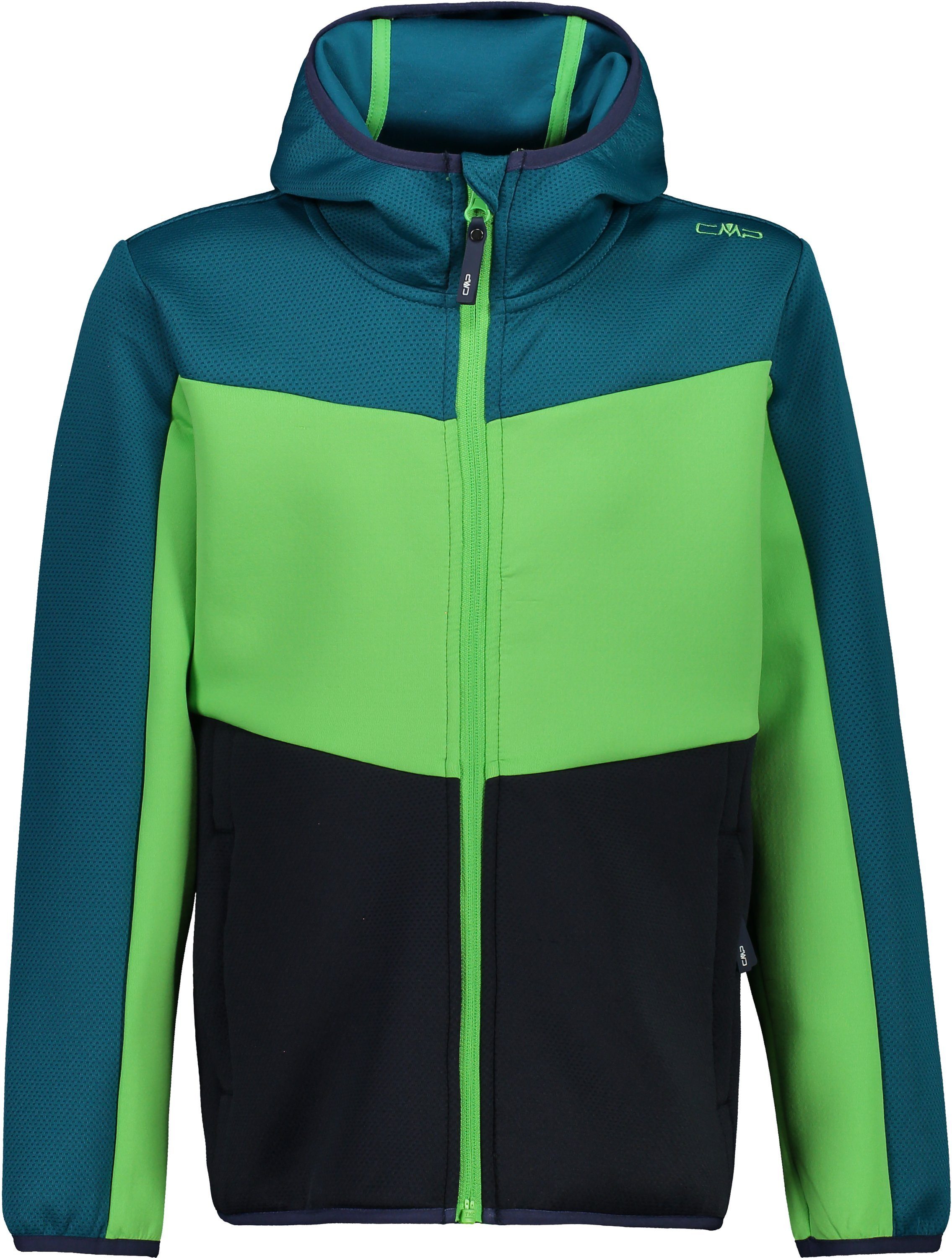 Giacca Bambino CMP Fix Hood - In Pile HighLoft, Blu, Taglia 164, Con Cappuccio E Tasche - Foto 4