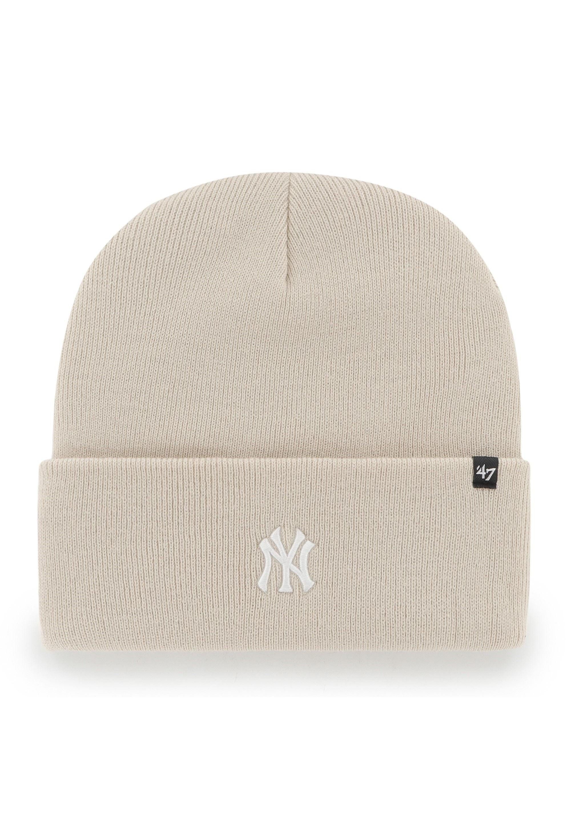 '47 Brand Beanie New York Yankees Baserunner Cuff Knit Beanie '47 MLB Beige (1-St)