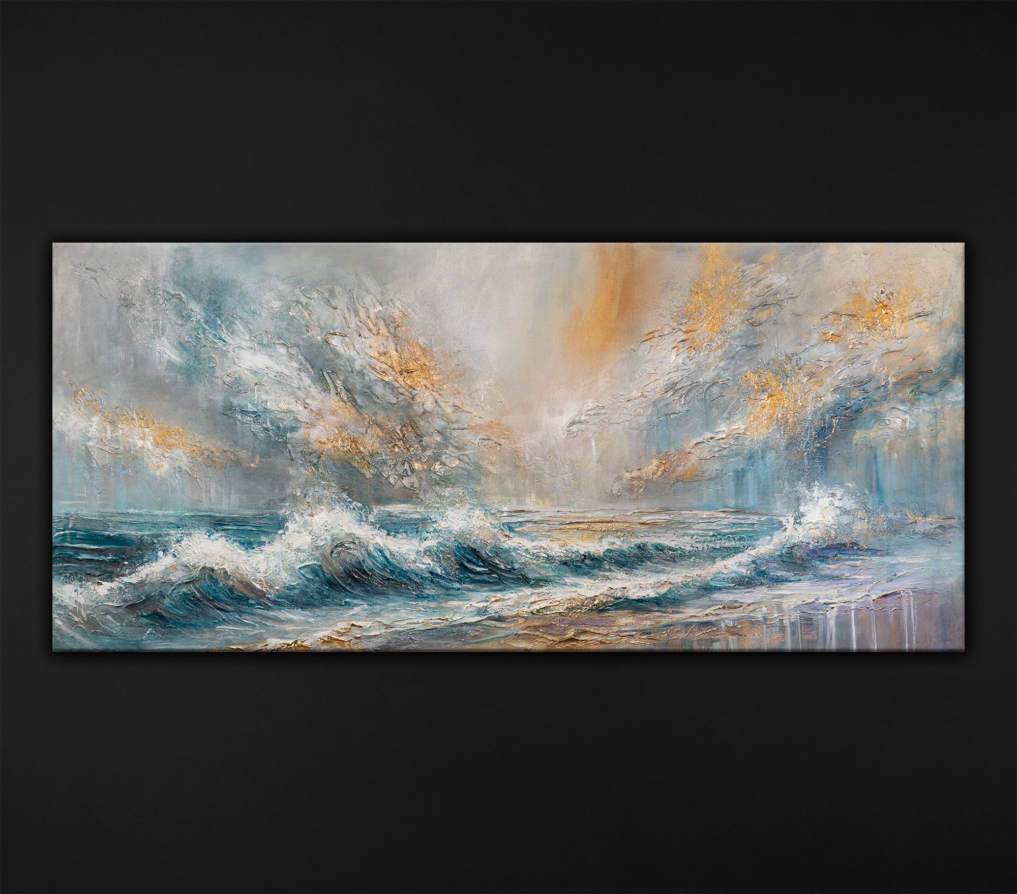YS-Art Gemälde Wandbild Segelboot auf dem günstig online kaufen