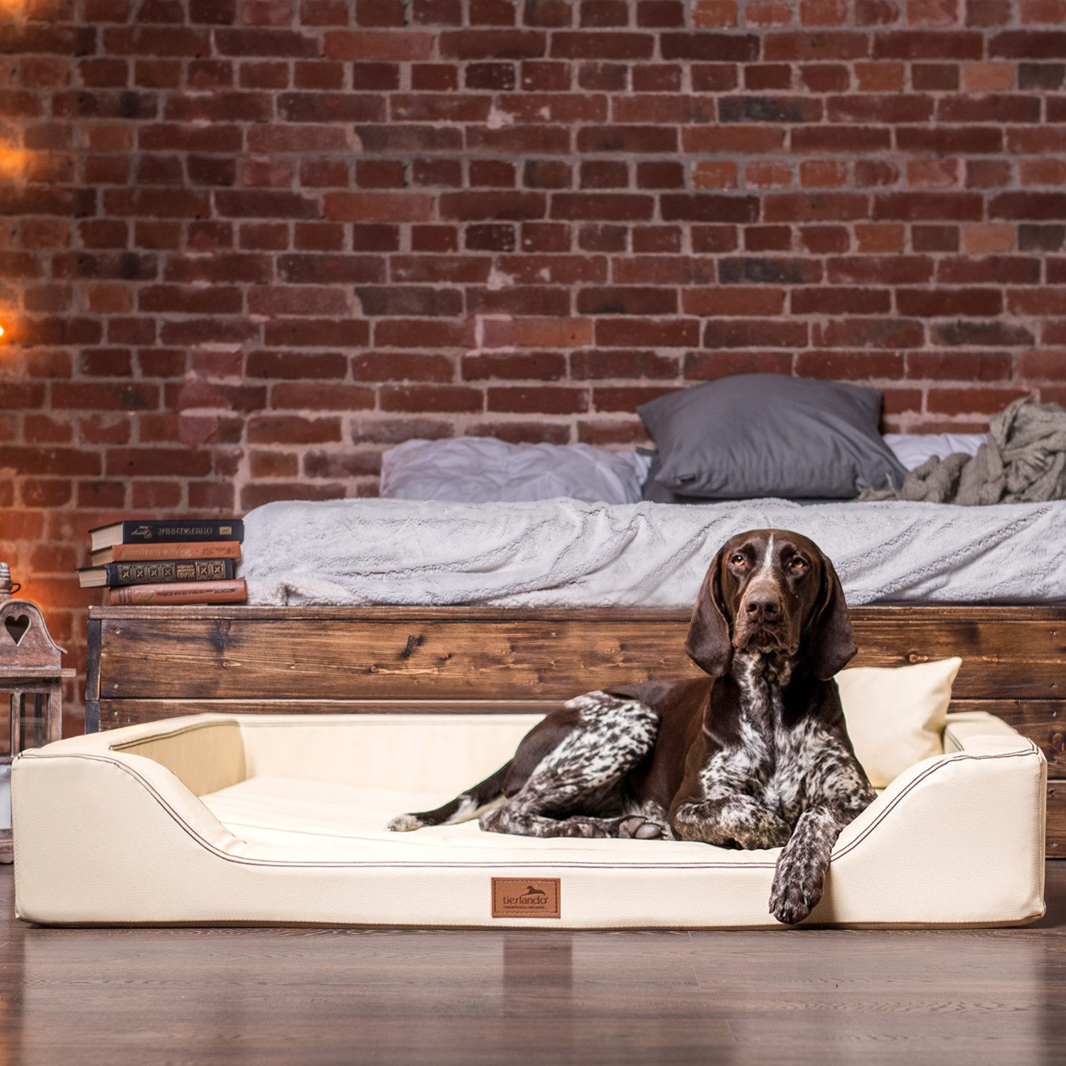 tierlando® Tierbett tierlando® Orthopädisches LUXUS-Hundebett MELODY günstig online kaufen