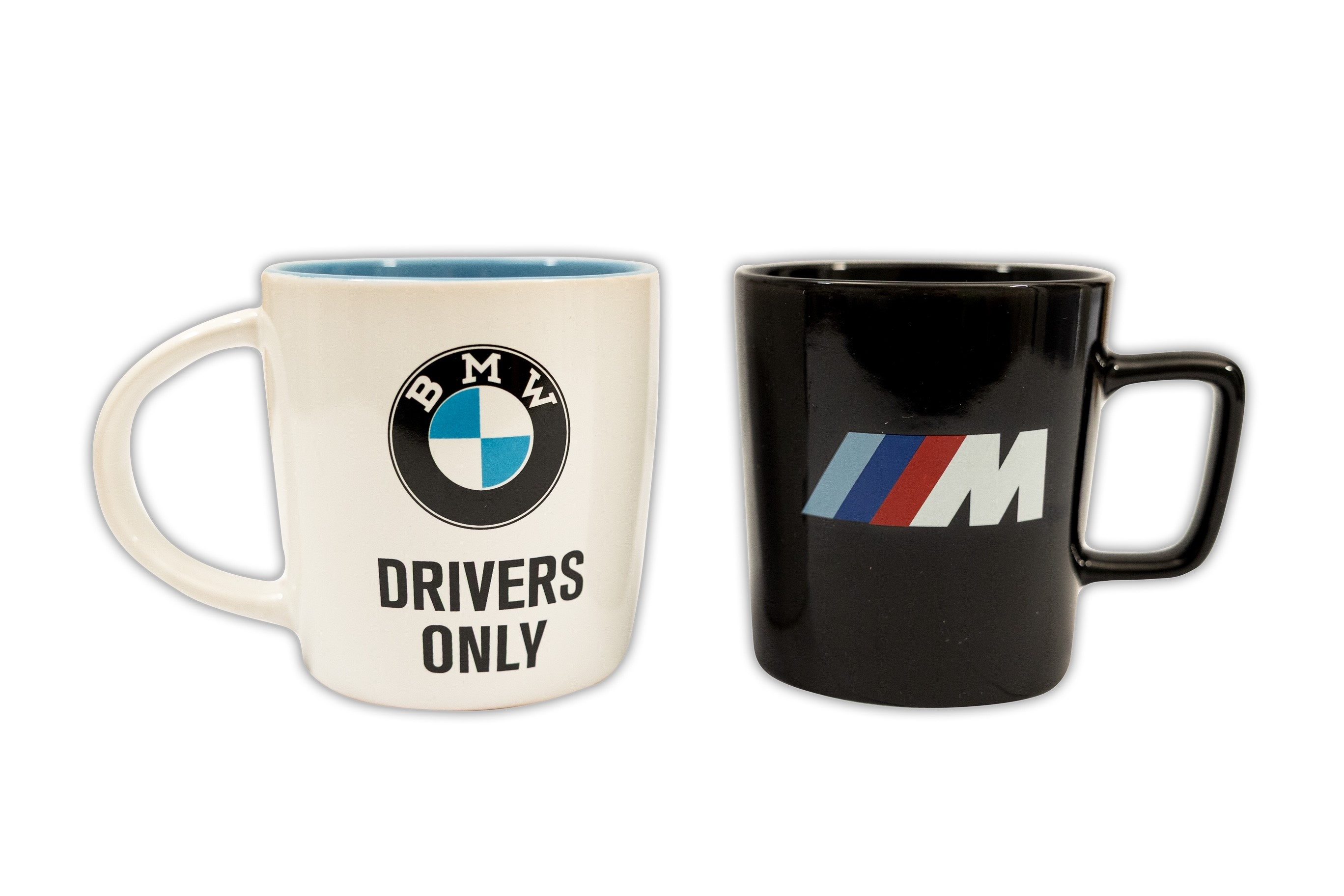 BMW Tasse BMW 2x Tassen Drivers Only M Perfomance Becher Kaffeetasse