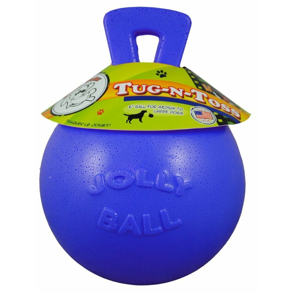 Jolly Pets Tierball Jolly Tug-n-Toss 15 cm Blau