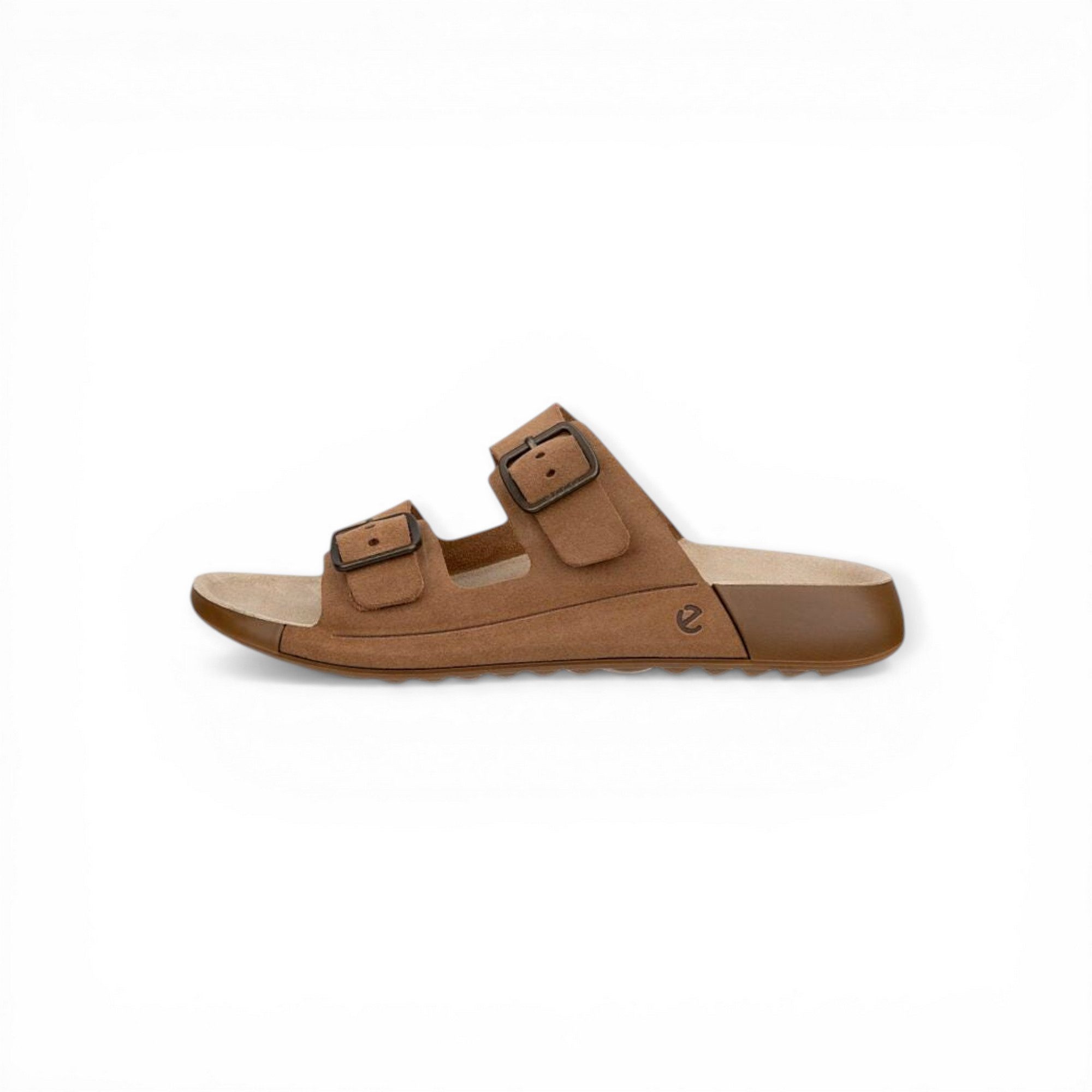 Ecco Cozmo (Wildleder) hellbraun Damen Sandale