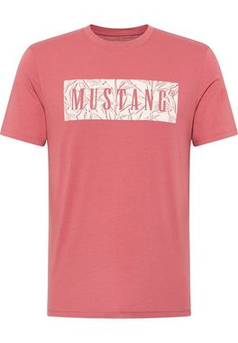 MUSTANG Kurzarmshirt Print-Shirt