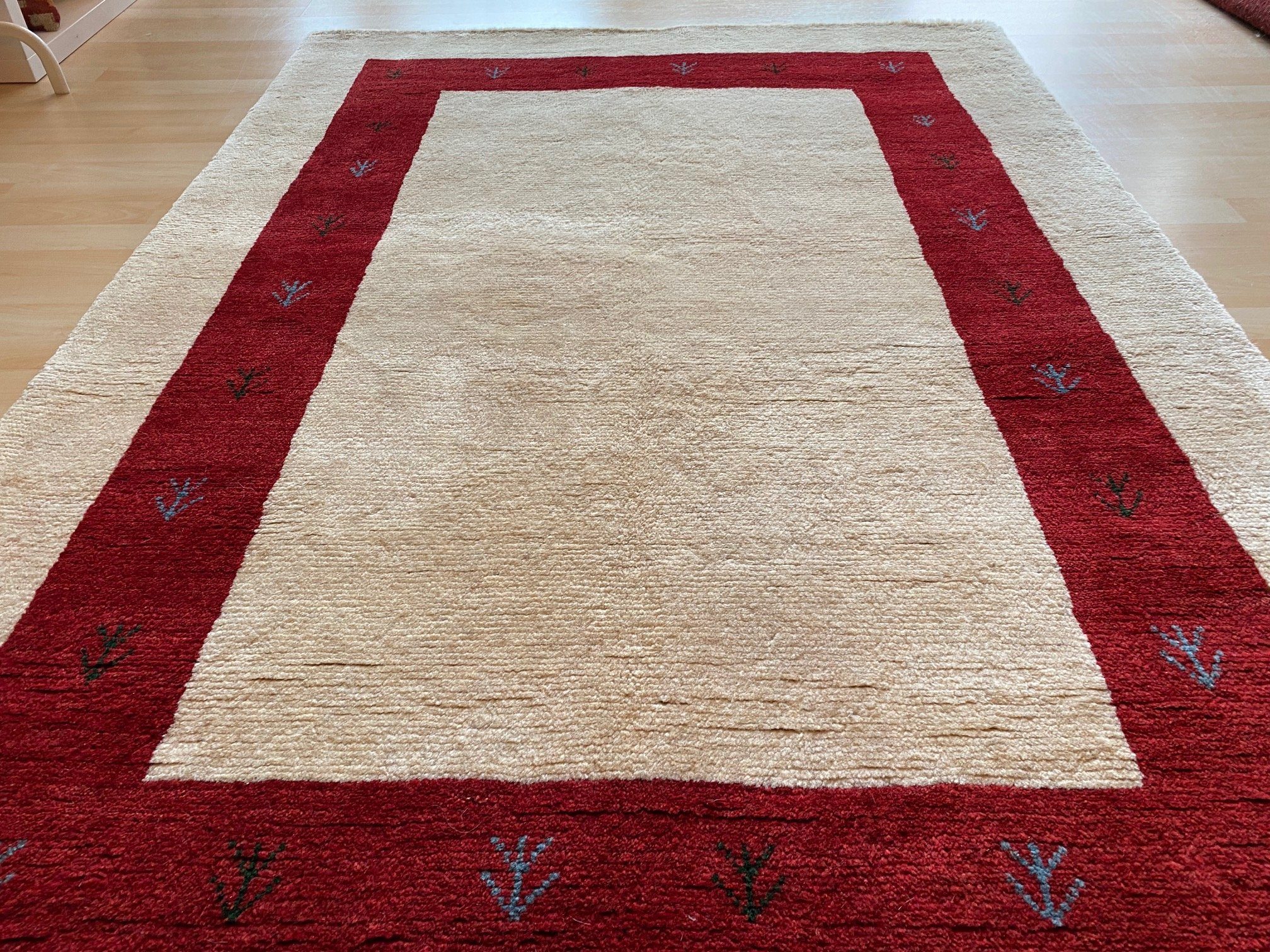 177×121 Hochland Perser Orientteppich Teppich aus Handgeknüpft Handgeknüpft Schurwolle, Morgenlandbazar, Gabbeh Royal Zertifikat Hochland mit Schurwolle