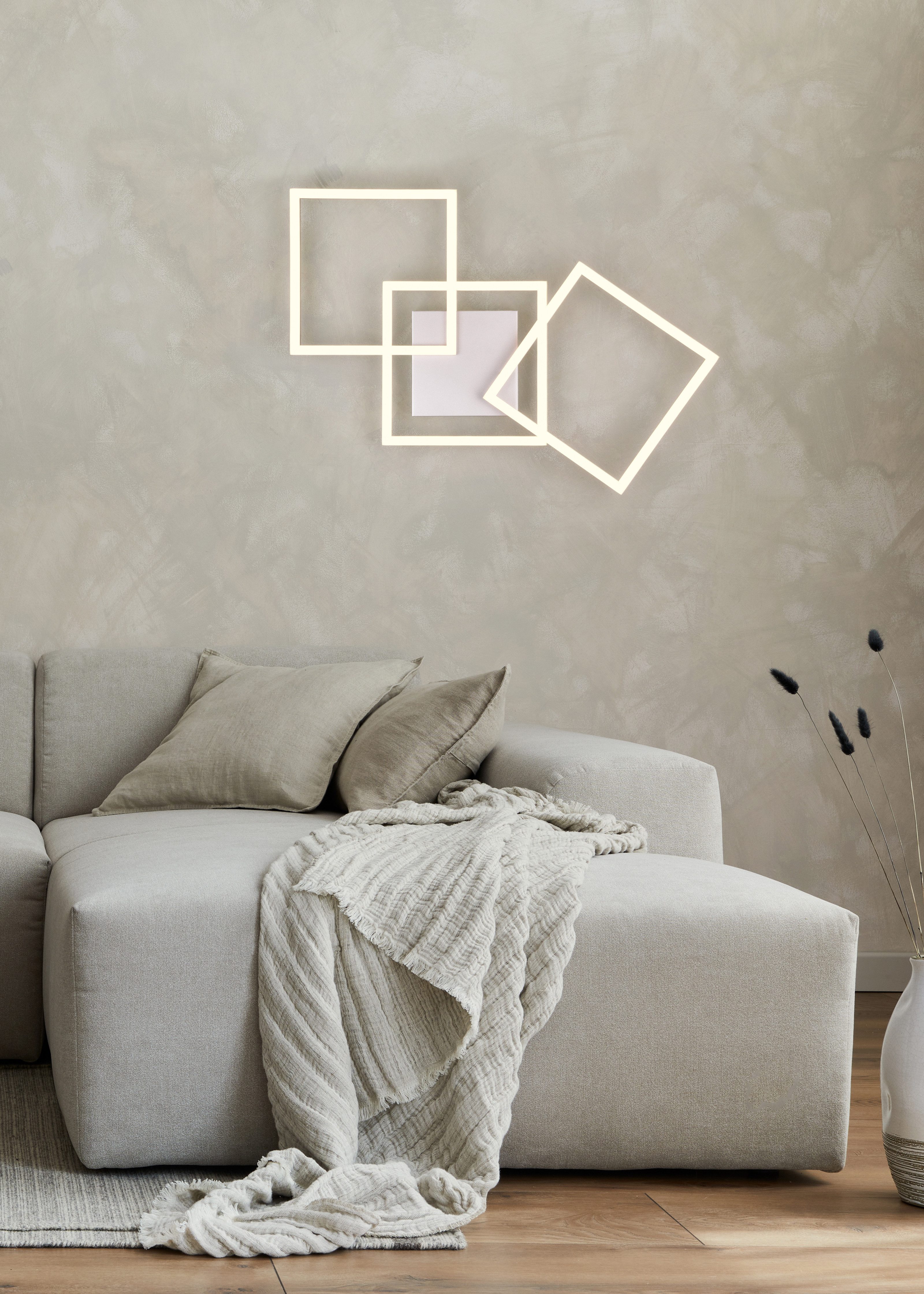 my home LED Deckenleuchte ANTJE, Deckenlampe, schwenkbare LED-Rechtecke, LE günstig online kaufen