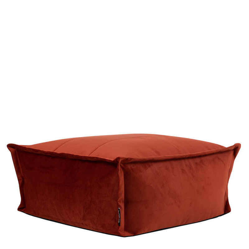 icon Sitzsack Sitzpouf aus Plüschsamt „Vita“