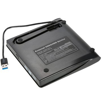 Retoo Externes DVD Laufwerk USB 3.0 2.0 CD DVD RW Brenner PC Laptop Notebook DVD-Brenner (USB 3.0, USB 2.0, USB, 1.1, USB 1.0, Plug&Play, Hohe Kompatibilität, Solide Herstellung)