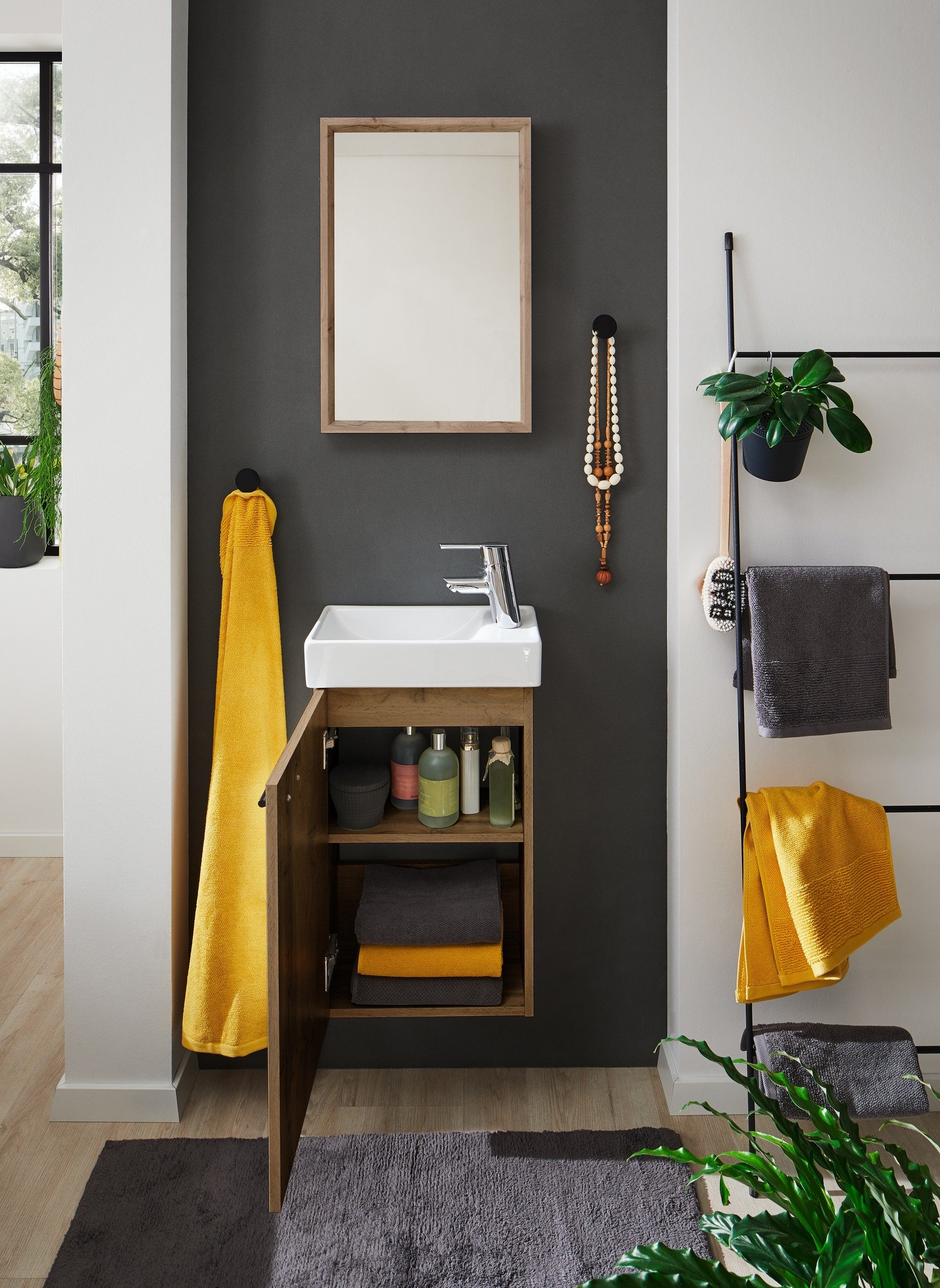 PREISBRECHER Badezimmer-Set Amy, 41 x 165 x 23 cm (B/H/T)