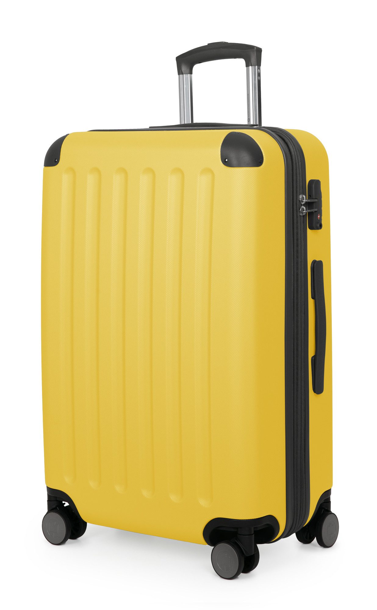 Hauptstadtkoffer Koffer Spree, 4 Rollen, Mittelgroßer Koffer Hartschale Trolley 65 cm, TSA, 74 L
