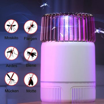 Dekorative Ultraschall-Tierabwehr Mückenvertreiber mit UV-Licht, Indoor und Outdoor Moskito-Fallen, 1-tlg.