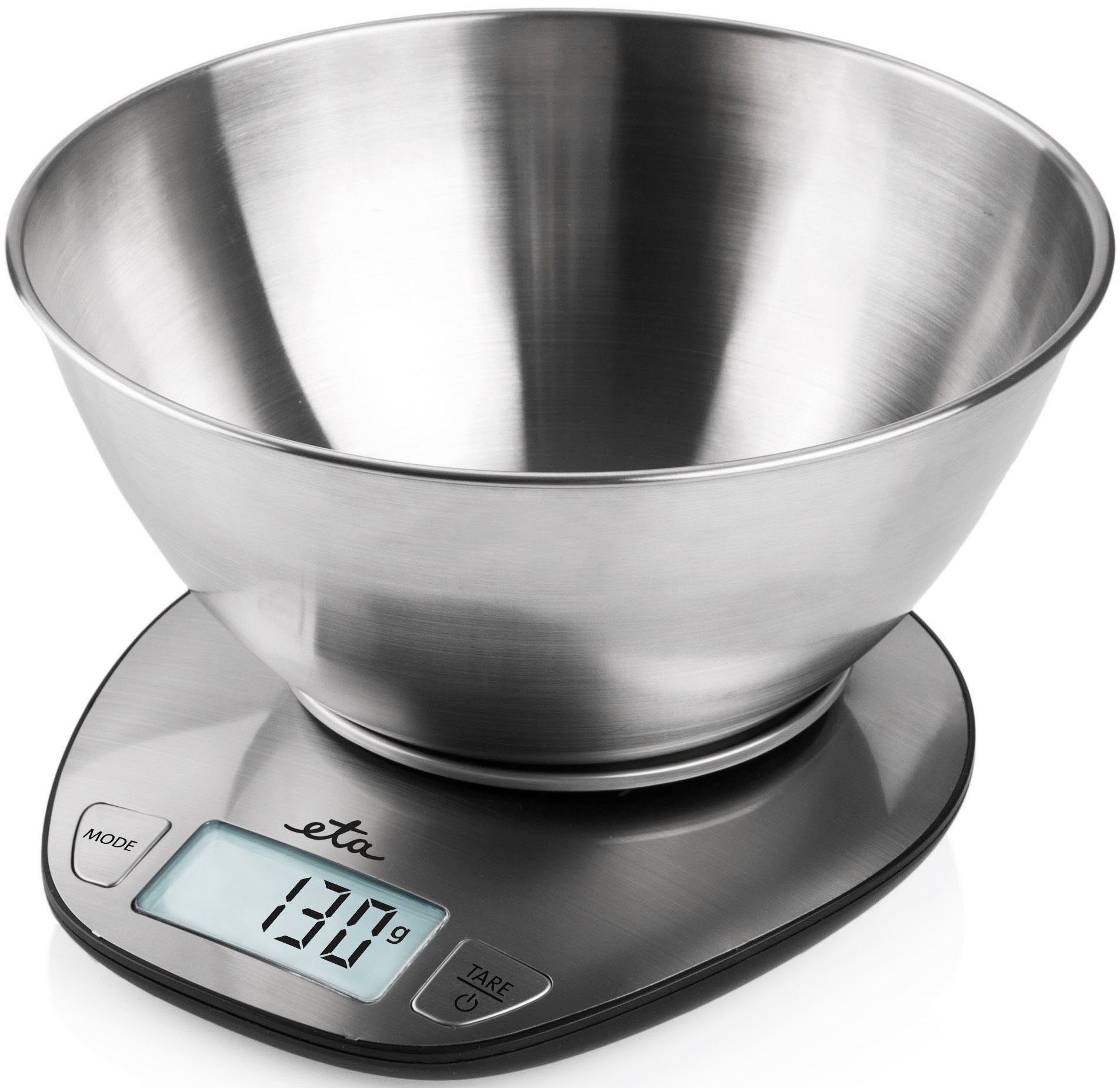 eta Küchenwaage DORI ETA677890000, (2-tlg), bis 5 Kg, LCD Display – Bild 2 von 5