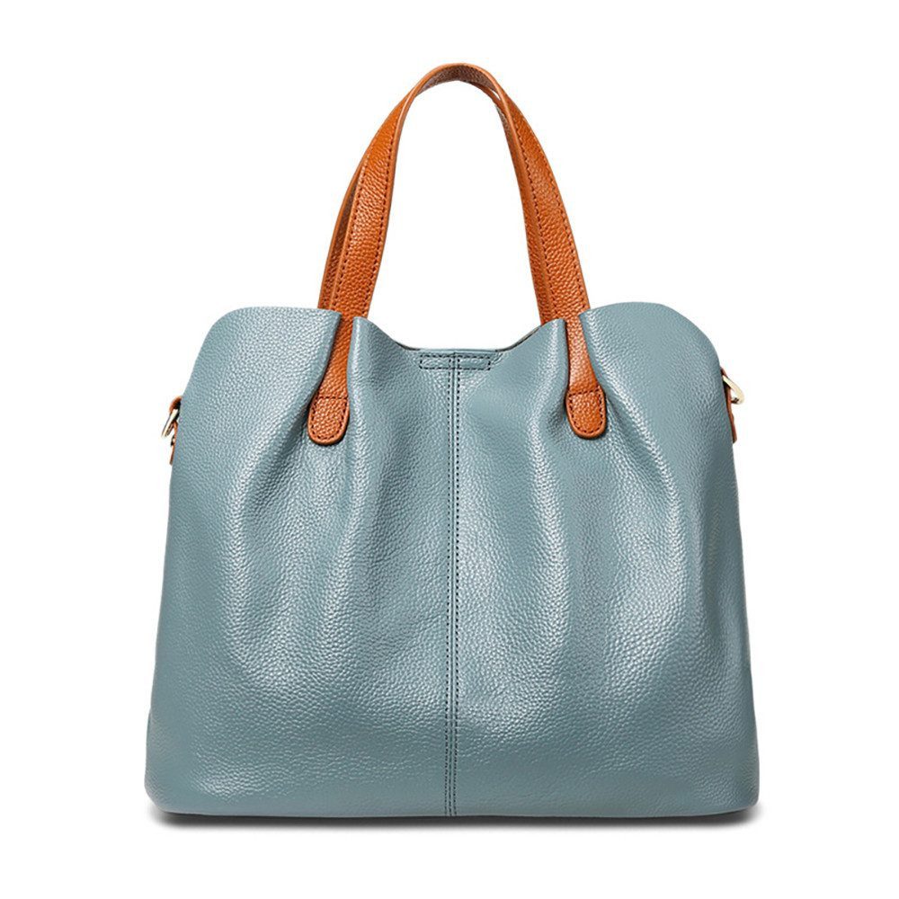 LIANNA Schultertasche Henkeltasche Damen aus hochwertigem Leder für den Alltag (Set, 1-tlg., Handtasche Umhängetasche aus Leder für den täglichen Gebrauch), Schultertasche mit großem Fassungsvermögen, ideal für die Arbeit
