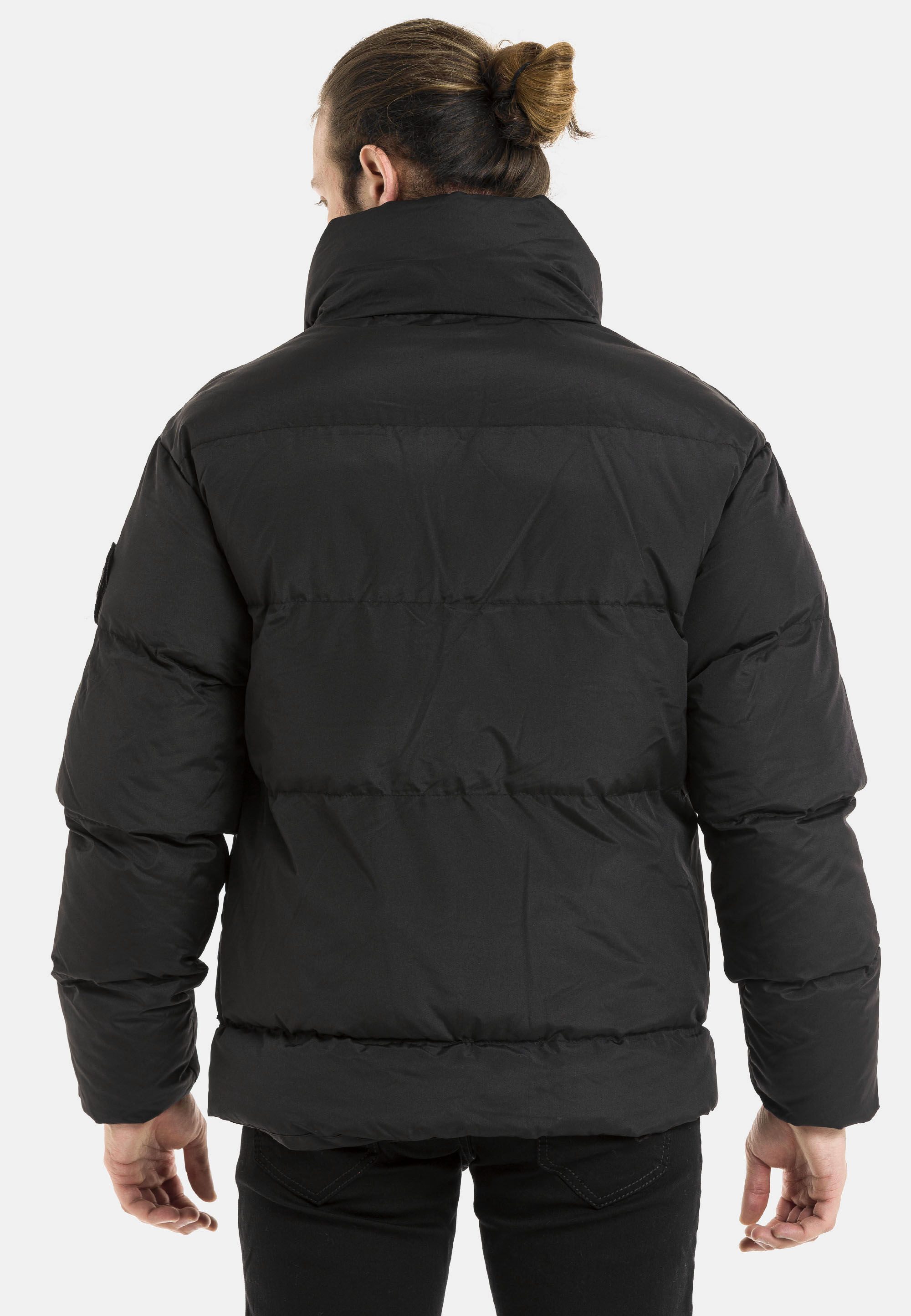 Cipo & Baxx Winterjacke Jacke im unifarbenen Look