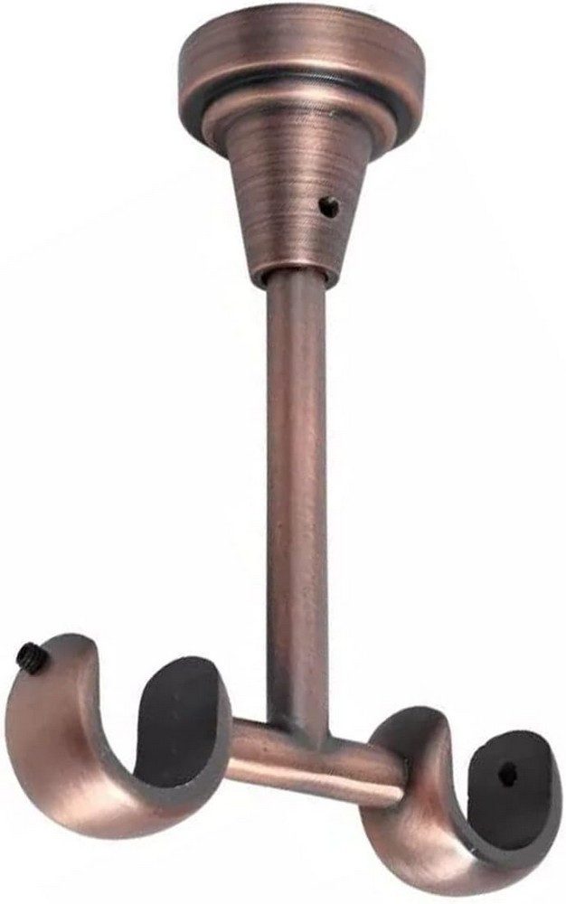 MDEKOR Gardinenstangenhalter für Gardinenstange 19 mm, Deckenträger 2-läufi günstig online kaufen
