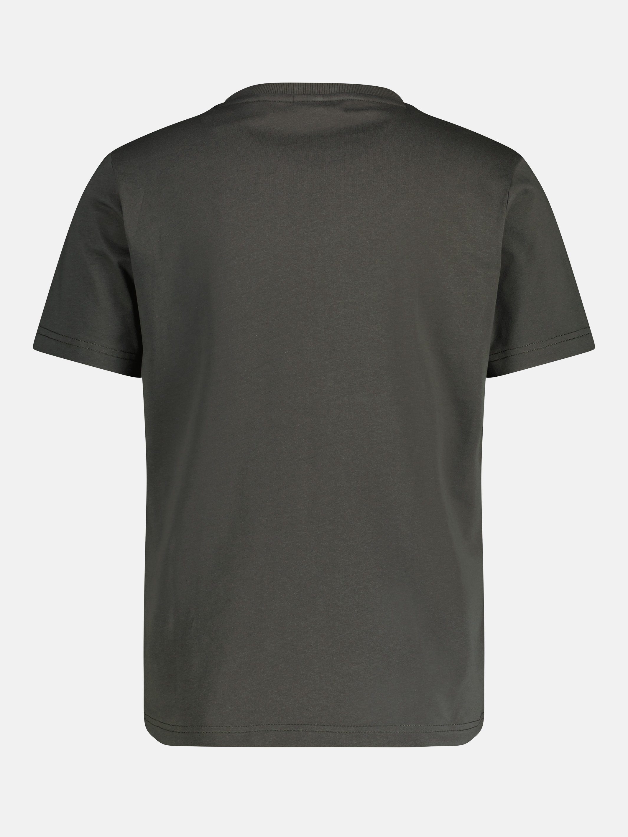 CHILLED LERROS mit Frontprint T-Shirt OLIVE LERROS T-Shirt