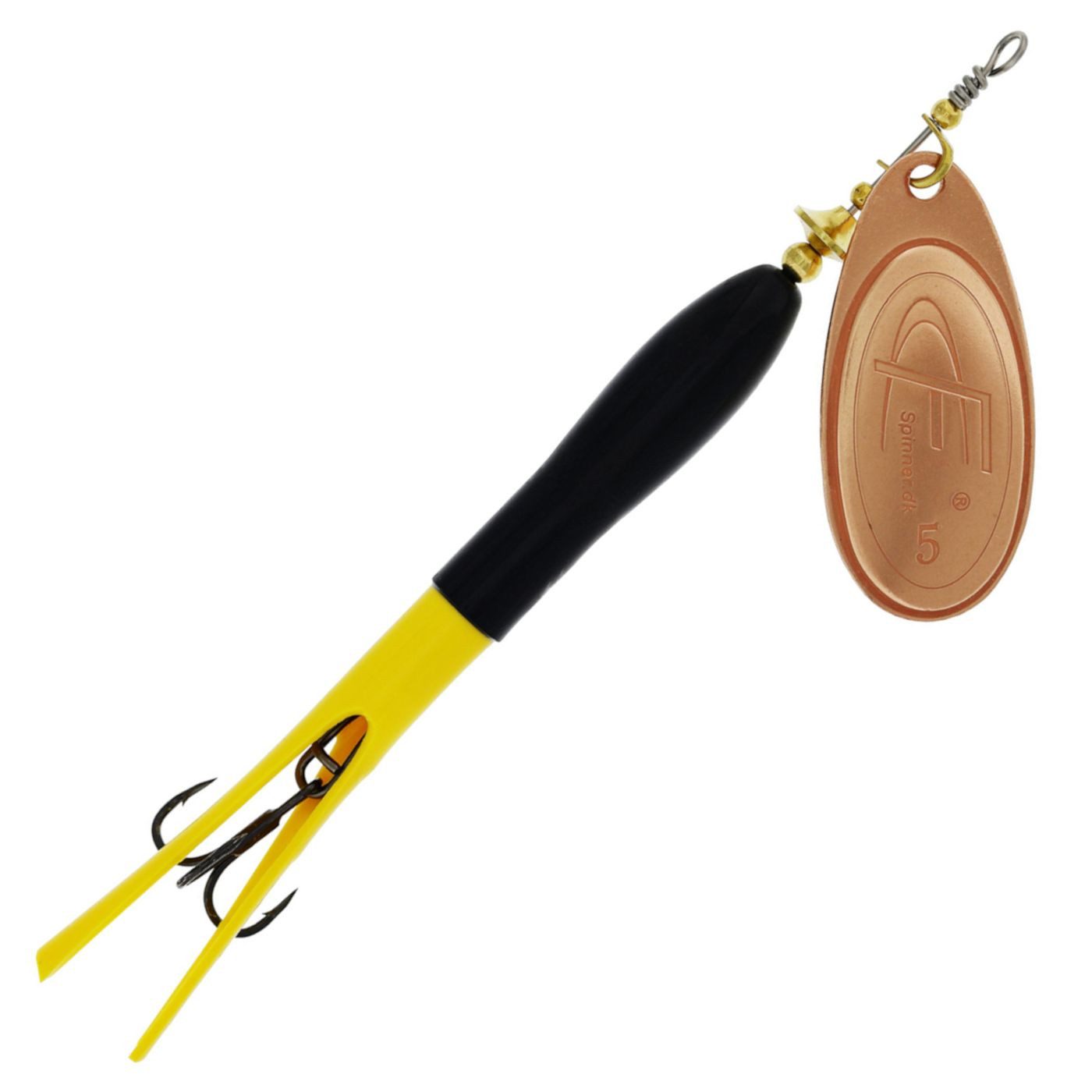 Black / Flouro Yellow / Copper Blade