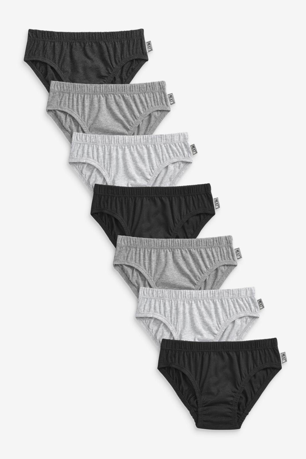 Next Slip Slips im 7er-Pack (7-St) Black/Grey