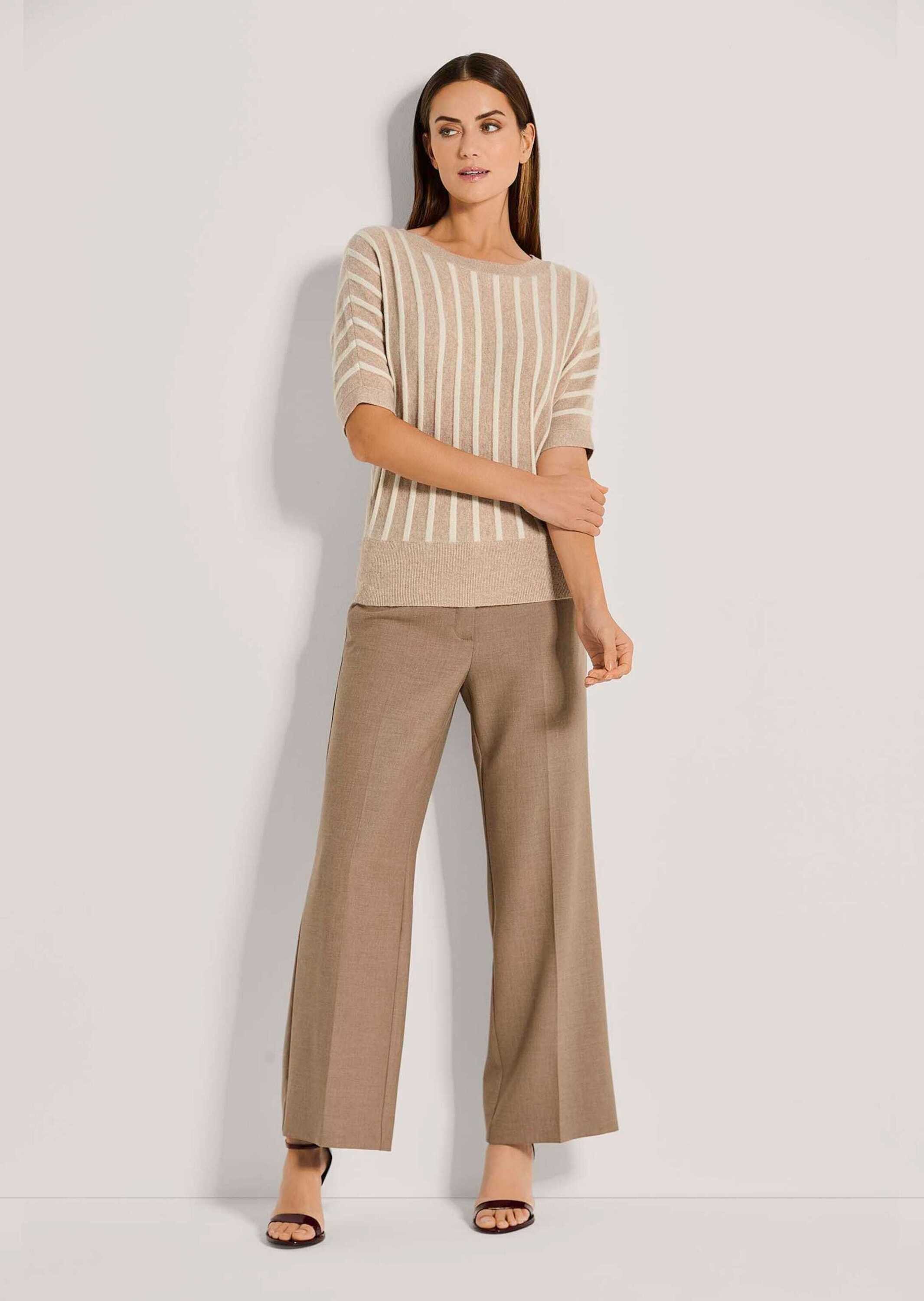 MADELEINE Strickpullover Streifenpullover aus Good Cashmere günstig online kaufen