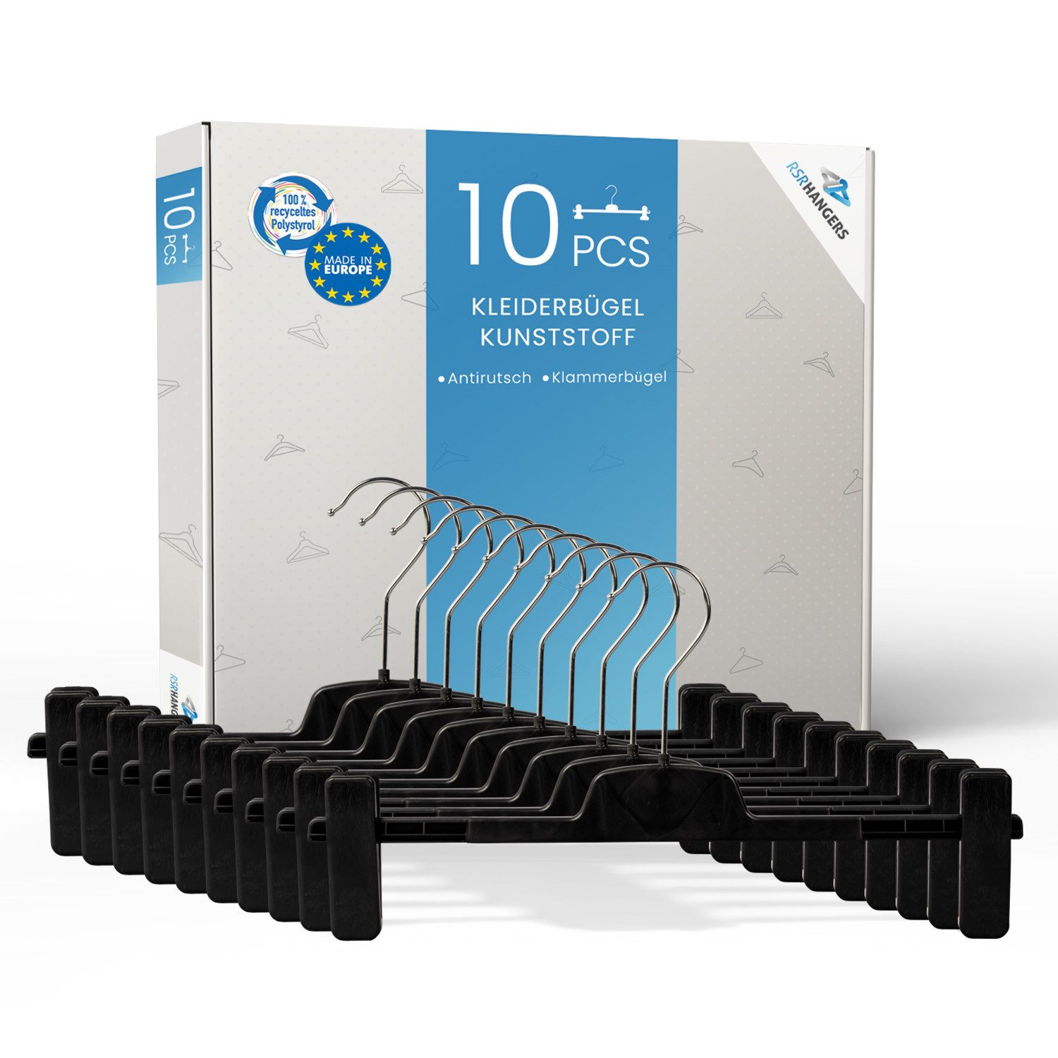 RSR Hangers Kleiderbügel Hosenbügel CL Hosenspanner günstig online kaufen