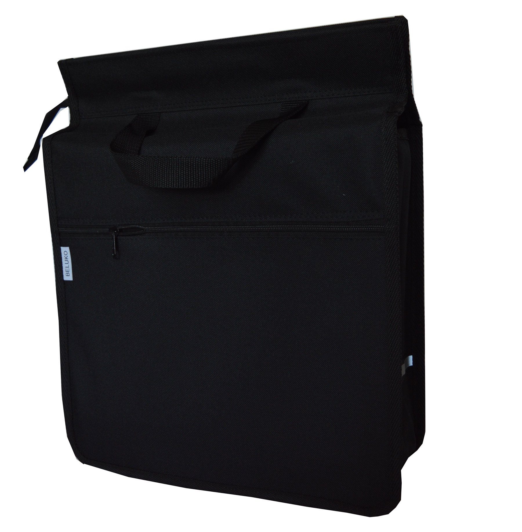 Aves-24 Fahrradtasche FAHRRADTASCHE Gepäckträgetasche Einzeltasche Tasche mit Tragegriff, 33. Uno - Schwarz