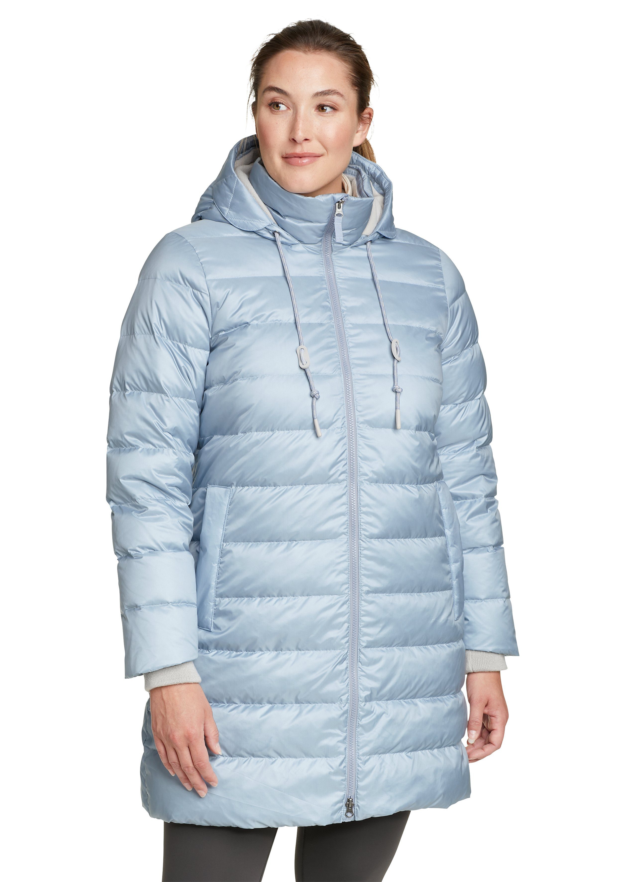 Eddie Bauer Daunenmantel Palouse Daunenparka Rauchblau