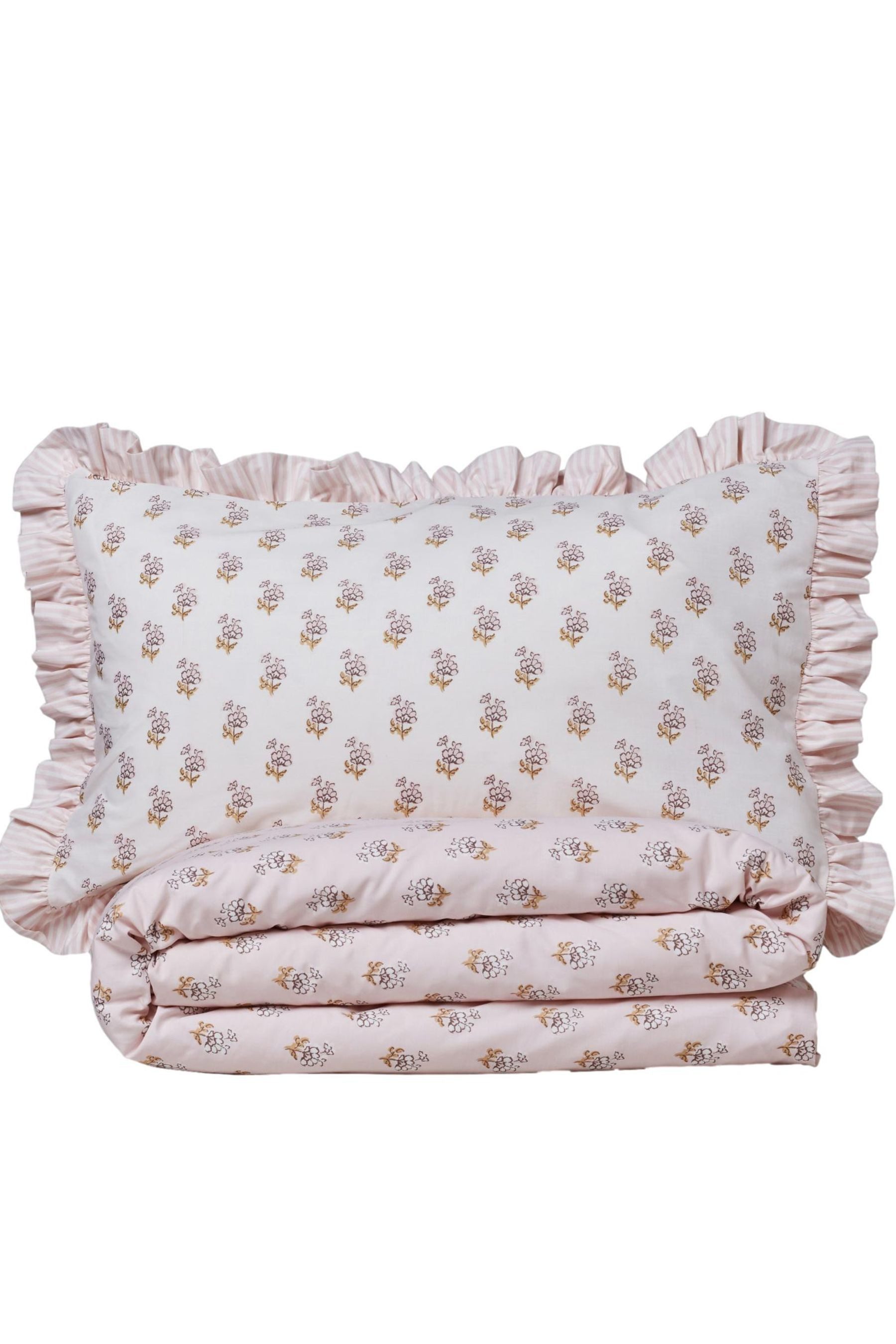 Next Bett-Set Bedruckte Bettgarnitur aus Polyester/Baumwollmix, Bezug: Polyester (recycelt), Baumwolle