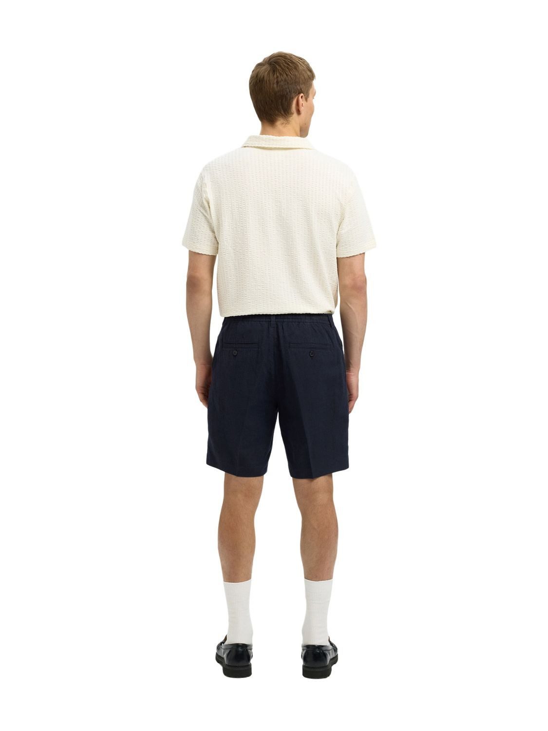 SELECTED HOMME Bermudas SLMREGULAR-LEROY LINEN aus Leinenmix
