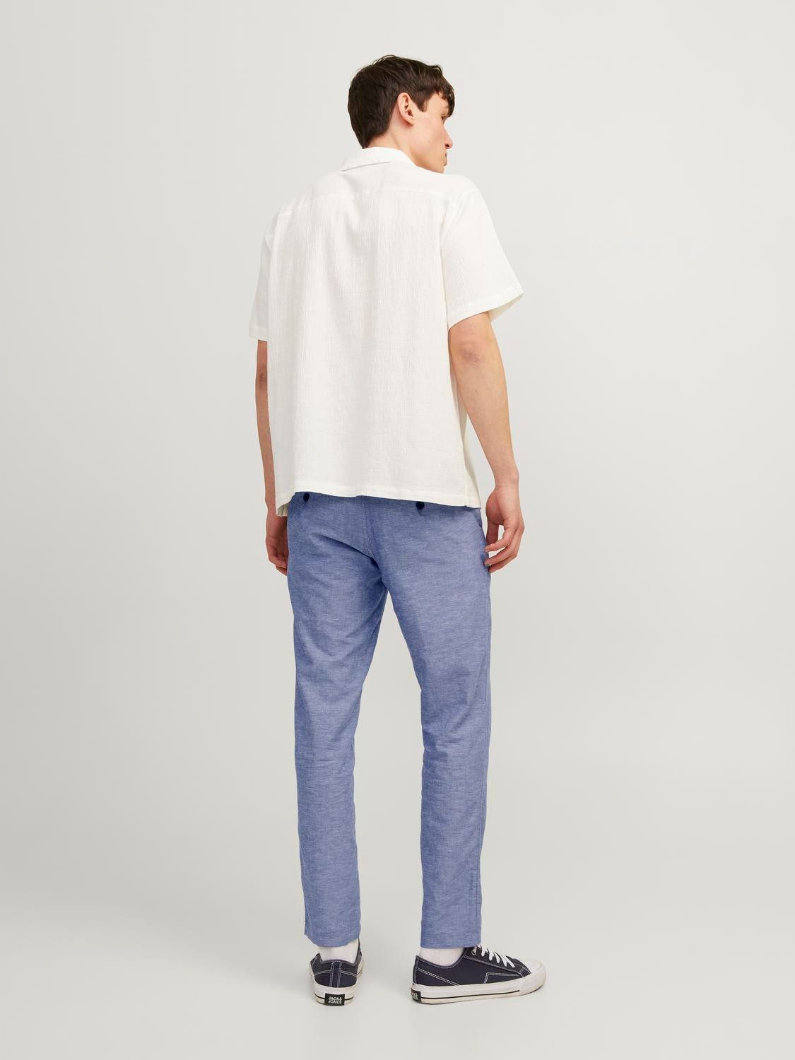 Jack & Jones Chinohose JPSTACE SUMMER CHINO PANT SN mit Reißverschluss